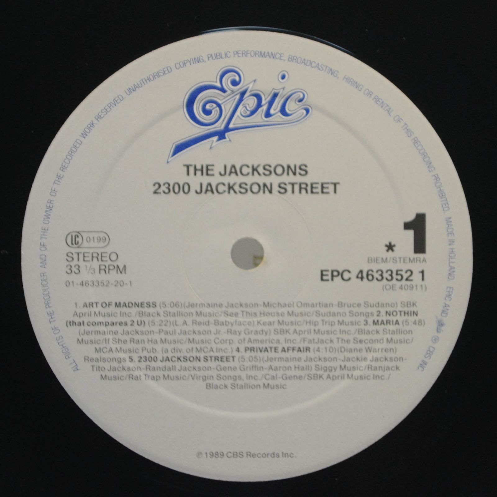 Jacksons — 2300 Jackson Street, 1989