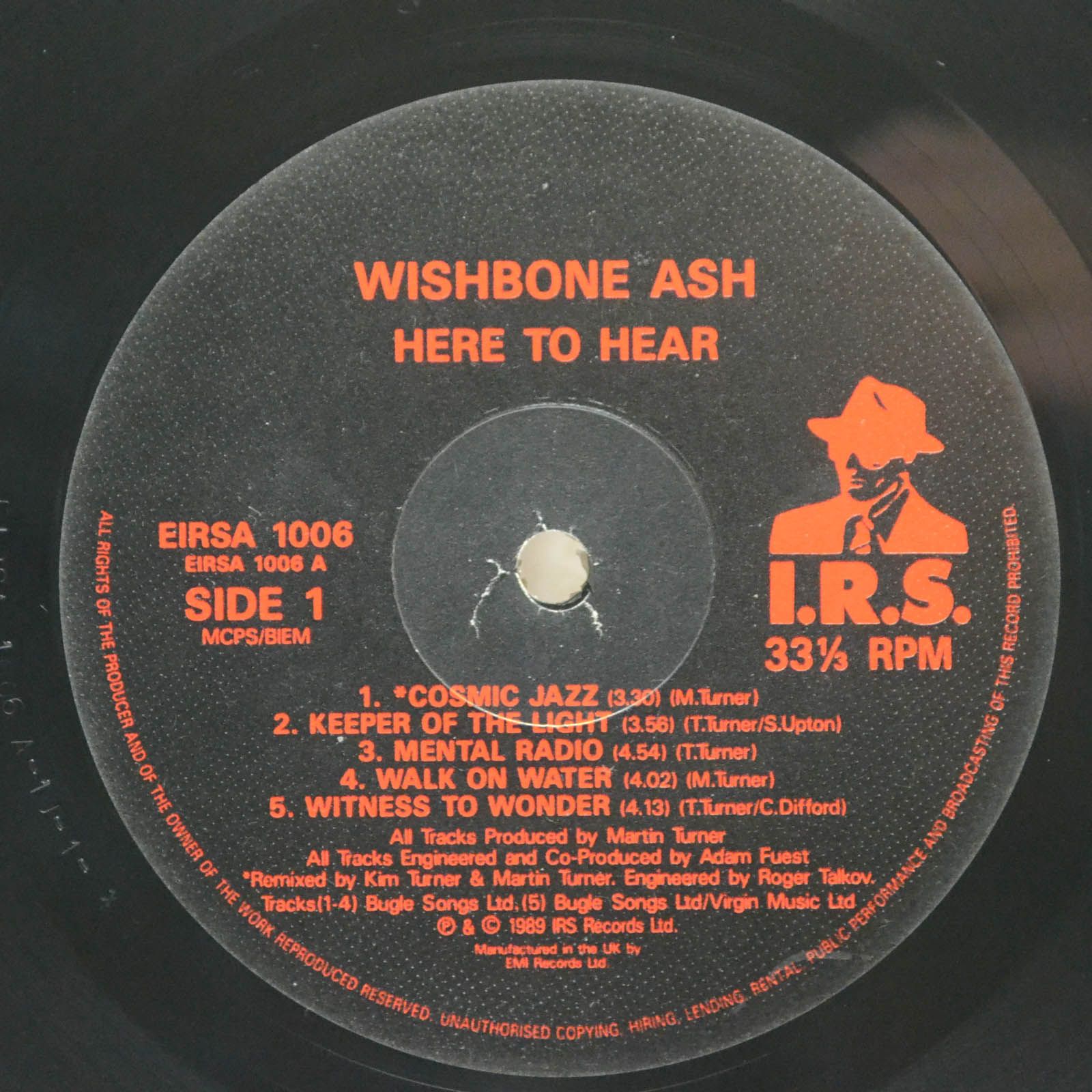 Wishbone Ash — Here To Hear (UK), 1989