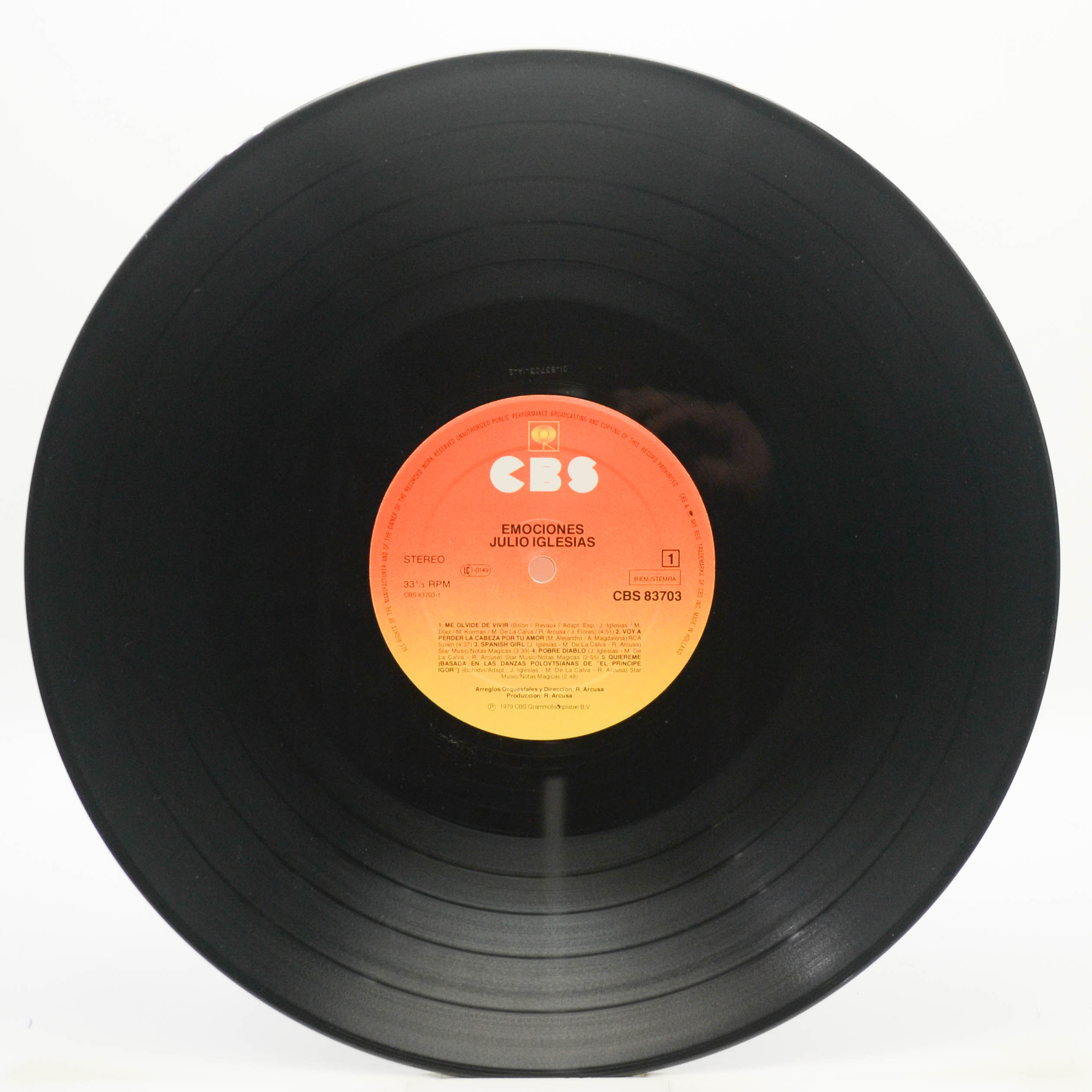 Julio Iglesias — Emociones, 1978