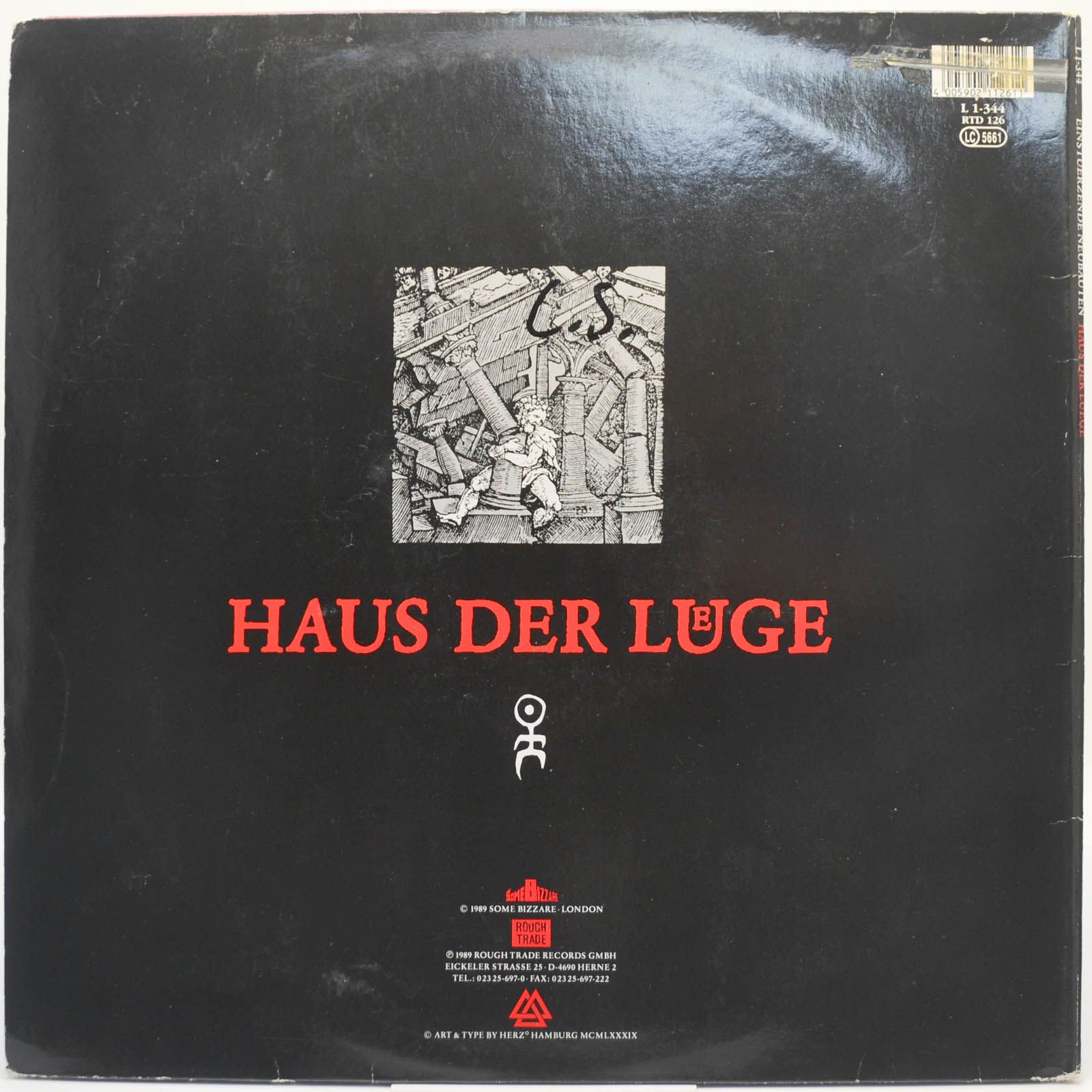 Einsturzende Neubauten — Haus Der Luege, 1989