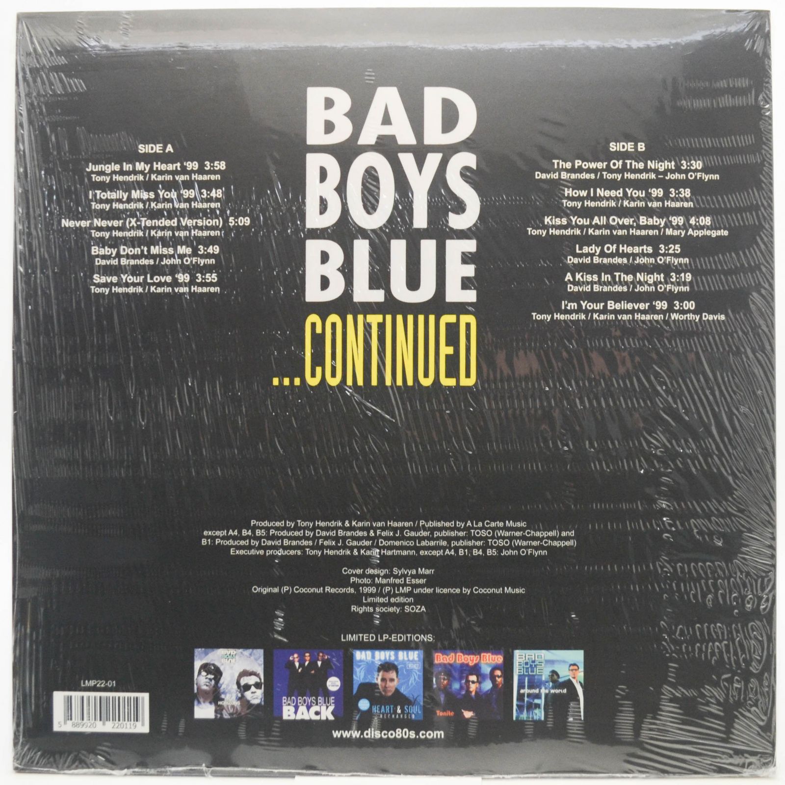 Bad Boys Blue — ... Continued, 1998
