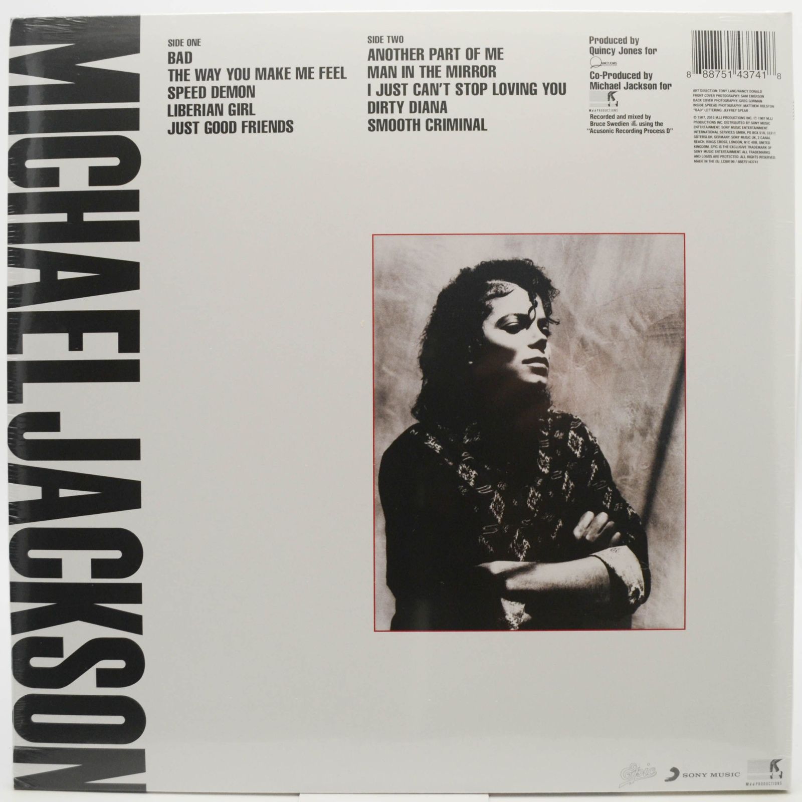 Michael Jackson — Bad, 1987