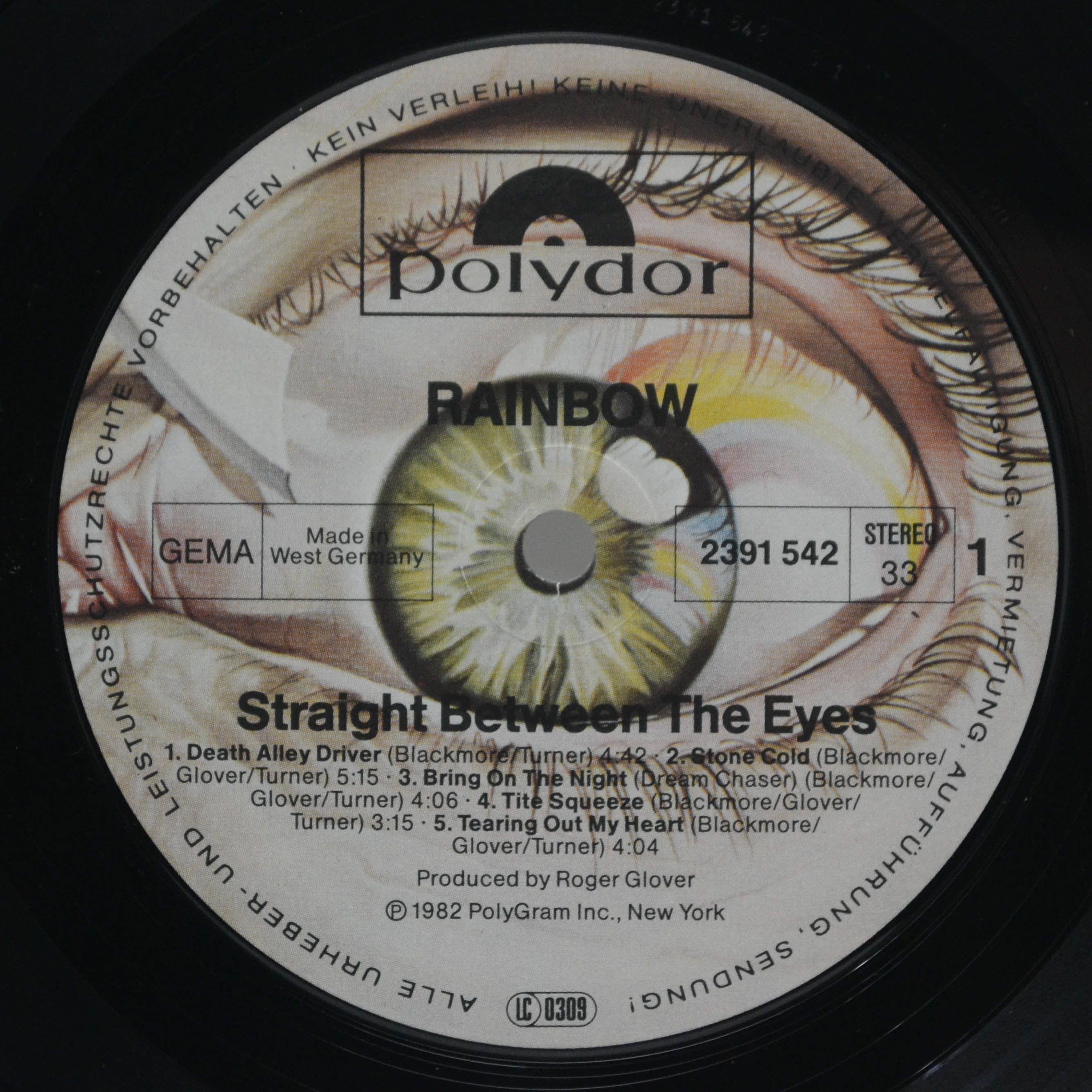 Rainbow — Straight Between The Eyes, 1982