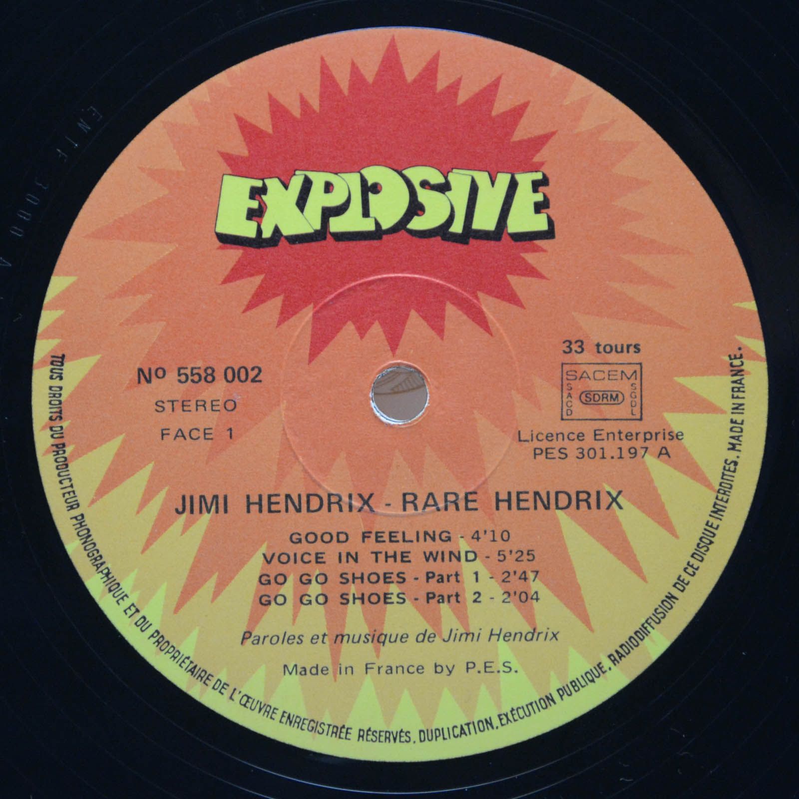 Jimi Hendrix — Rare Hendrix, 1972