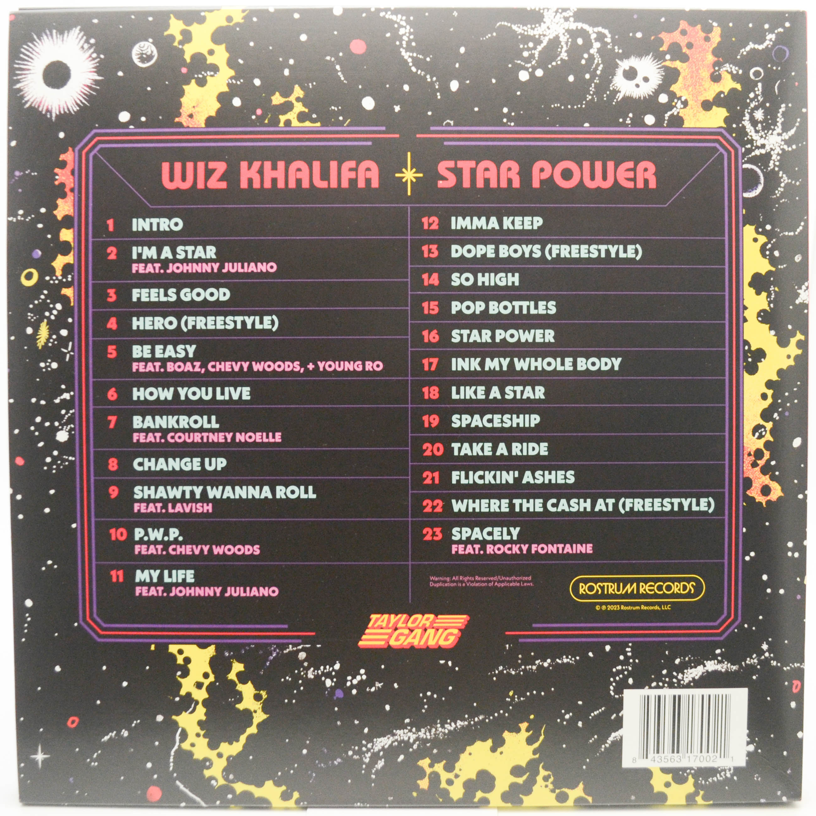 Wiz Khalifa — Star Power (2LP), 2008