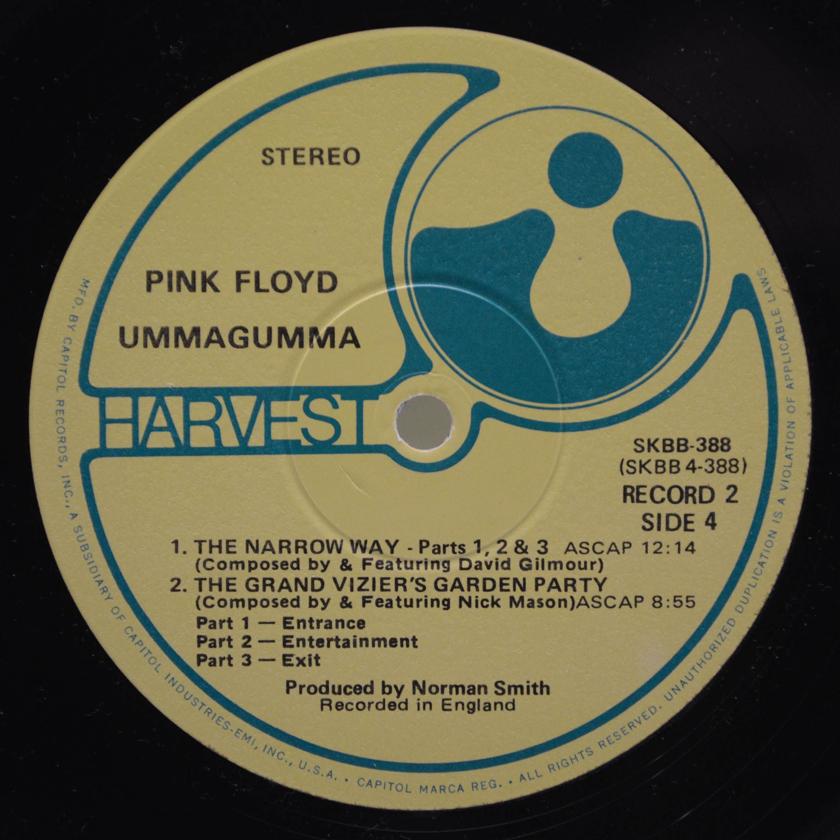 Pink Floyd — Ummagumma (2LP, USA), 1969