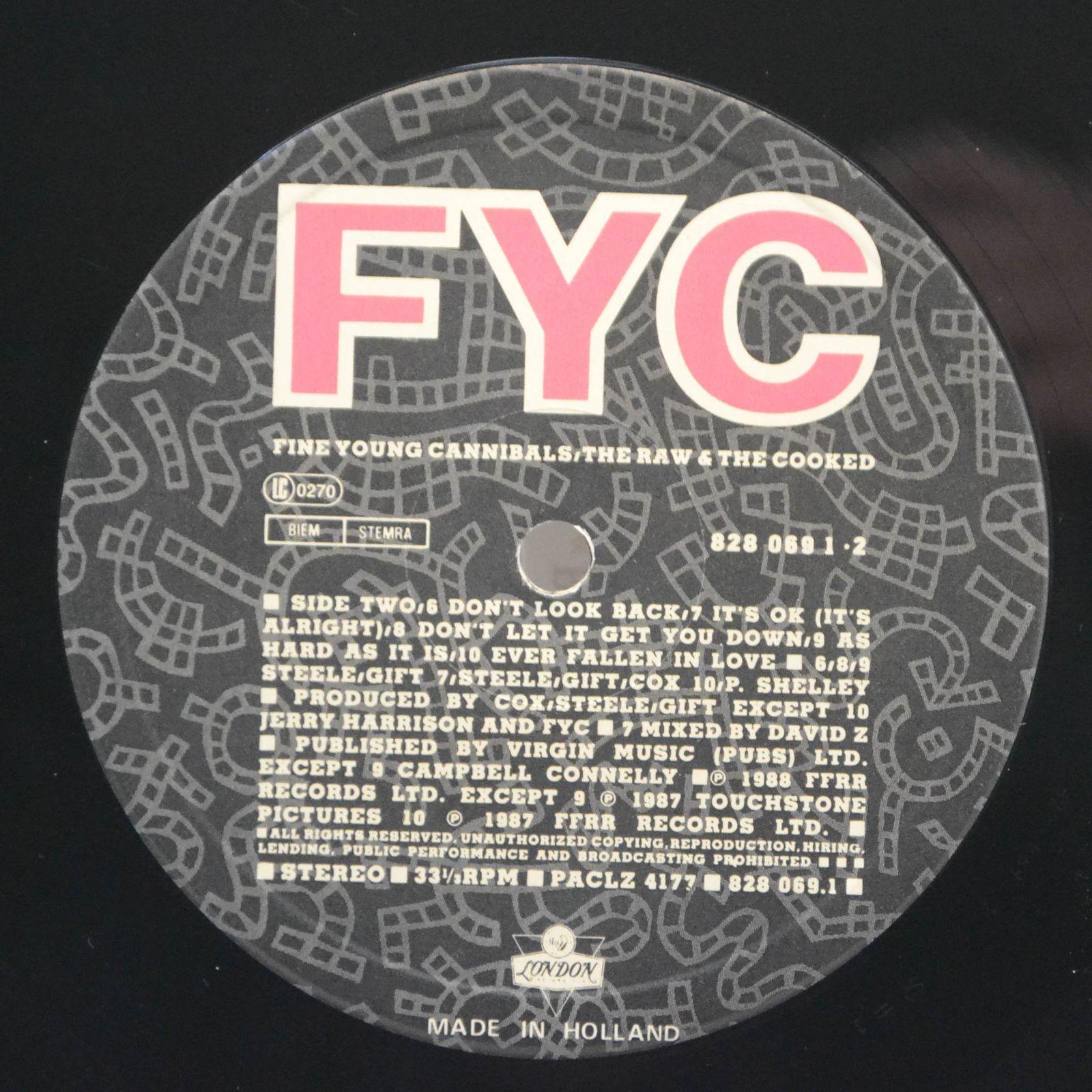 Fine Young Cannibals — The Raw & The Cooked, 1988