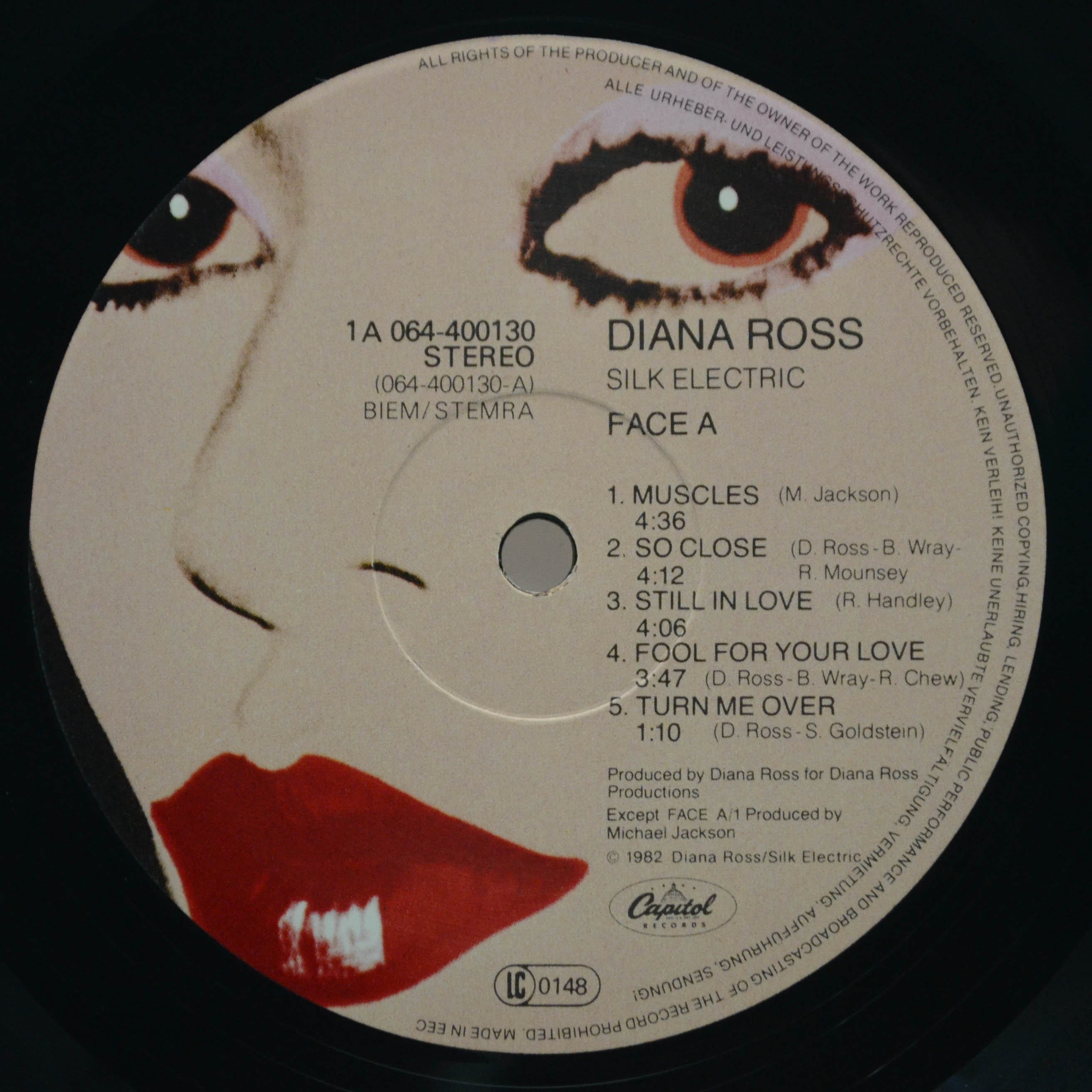 Diana Ross — Silk Electric, 1982