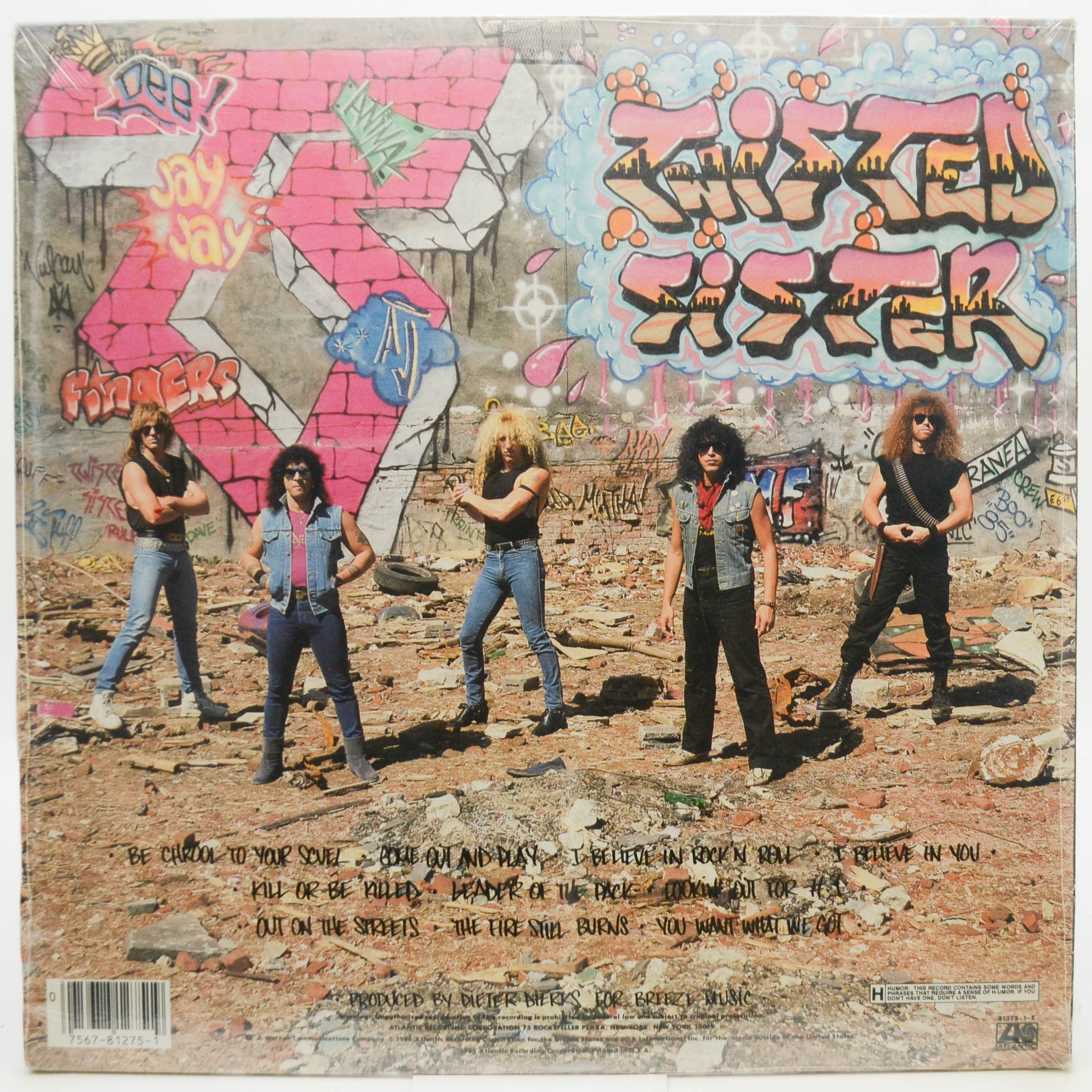 Twisted Sister — Come Out And Play (1-st, USA), 1985