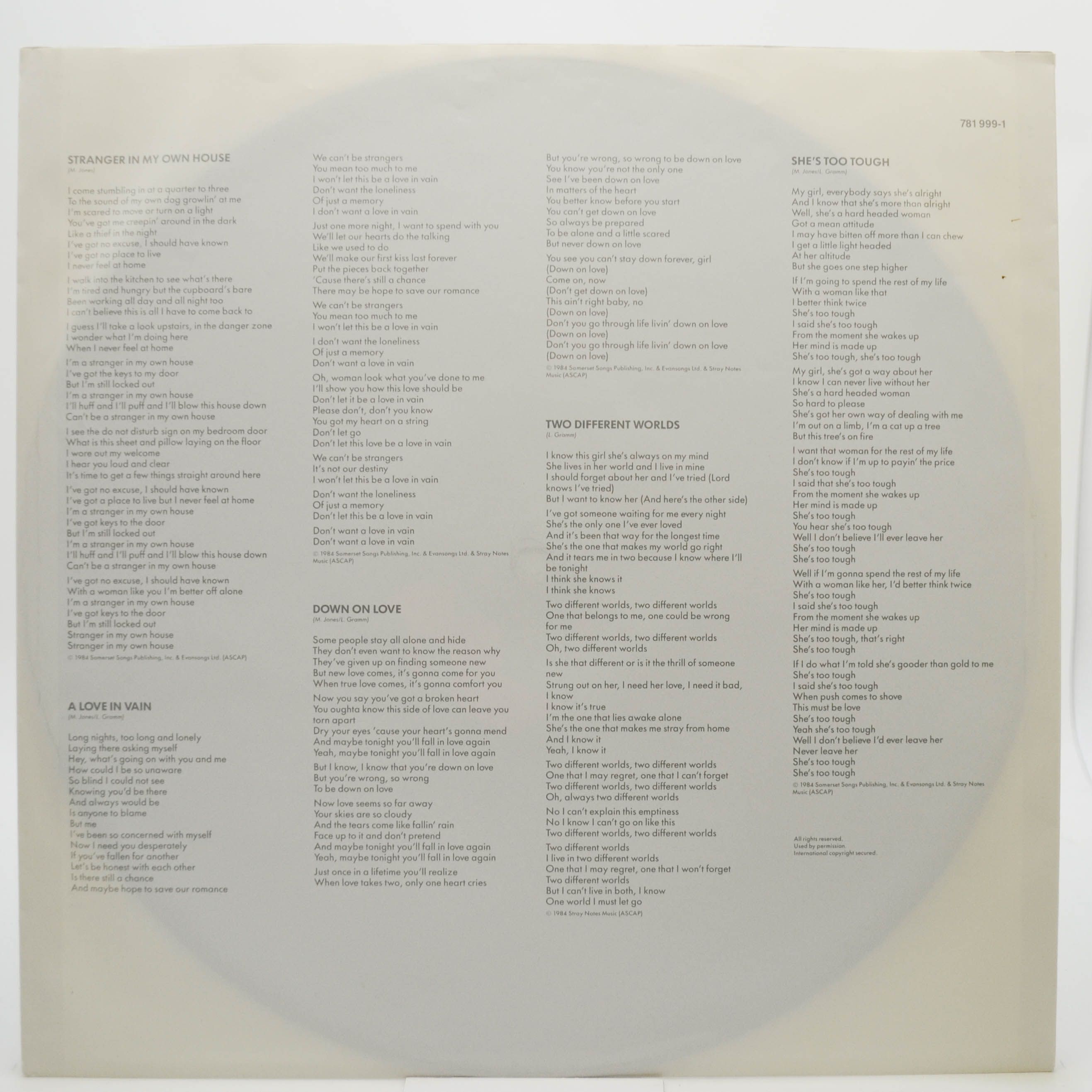 Foreigner — Agent Provocateur, 1984