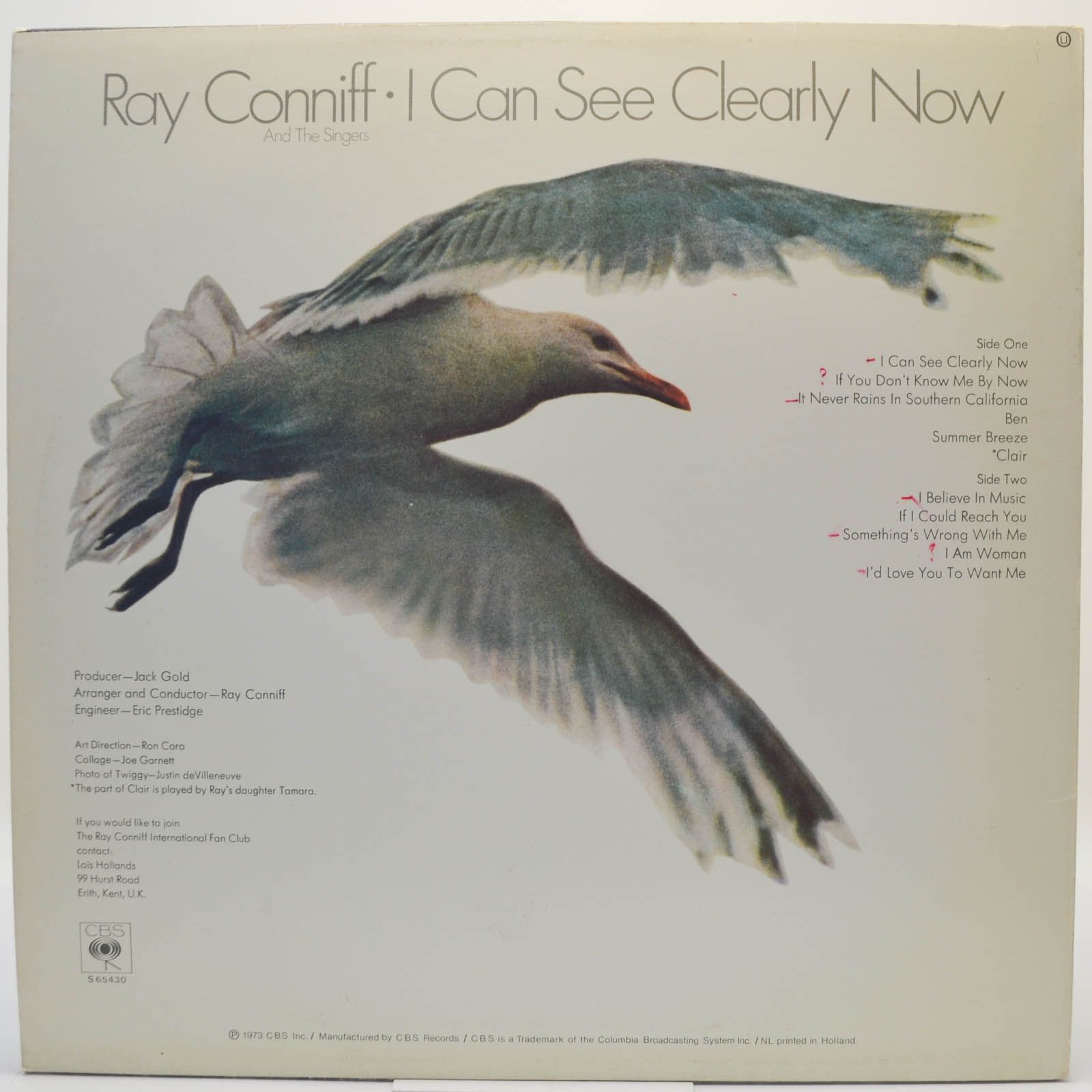 Ray Conniff — I Can See Clearly Now, 1973