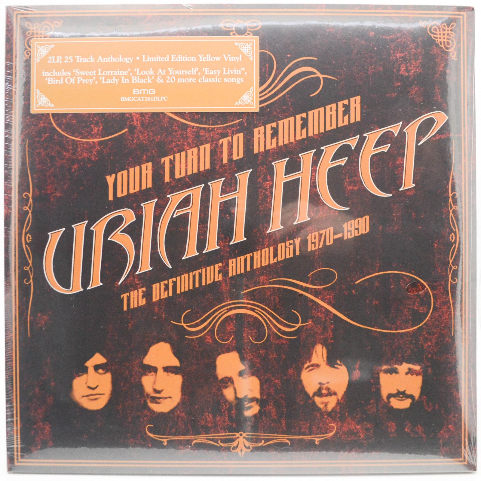 Uriah Heep — Your Turn To Remember - The Definitive Anthology 1970-1990 (2LP), 2023