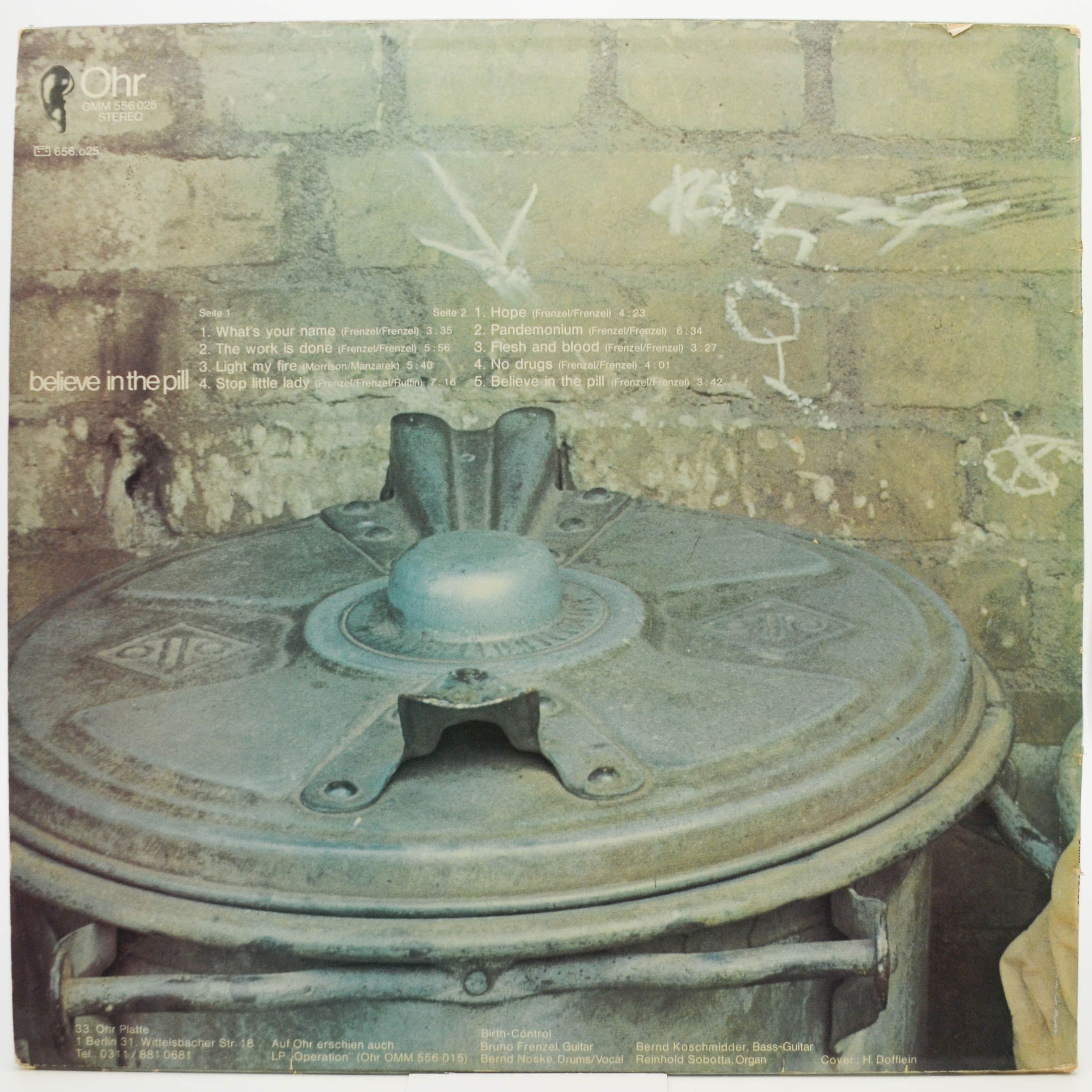 Birth Control — Believe In The Pill (Best Of Birth Control), 1972