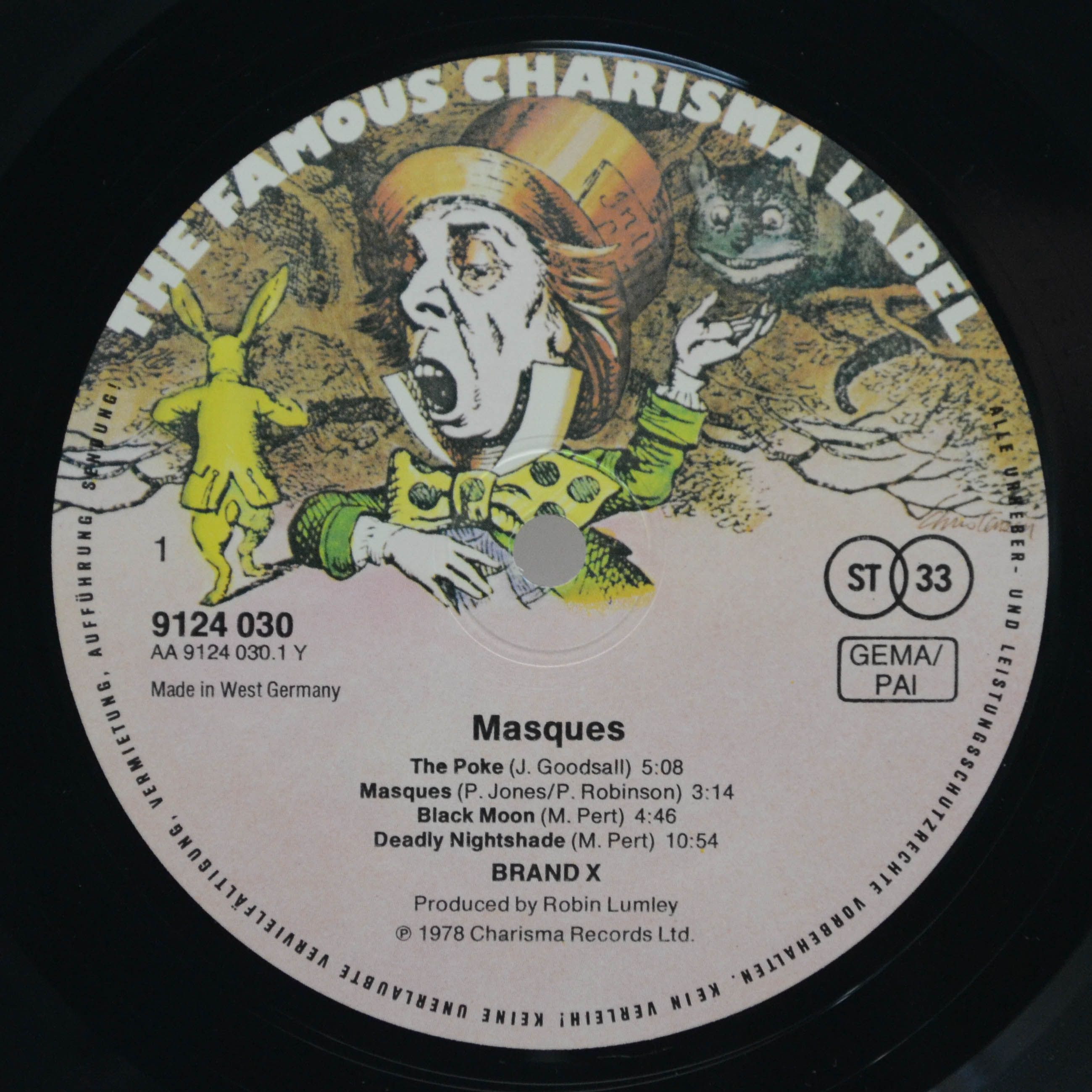Brand X — Masques, 1978