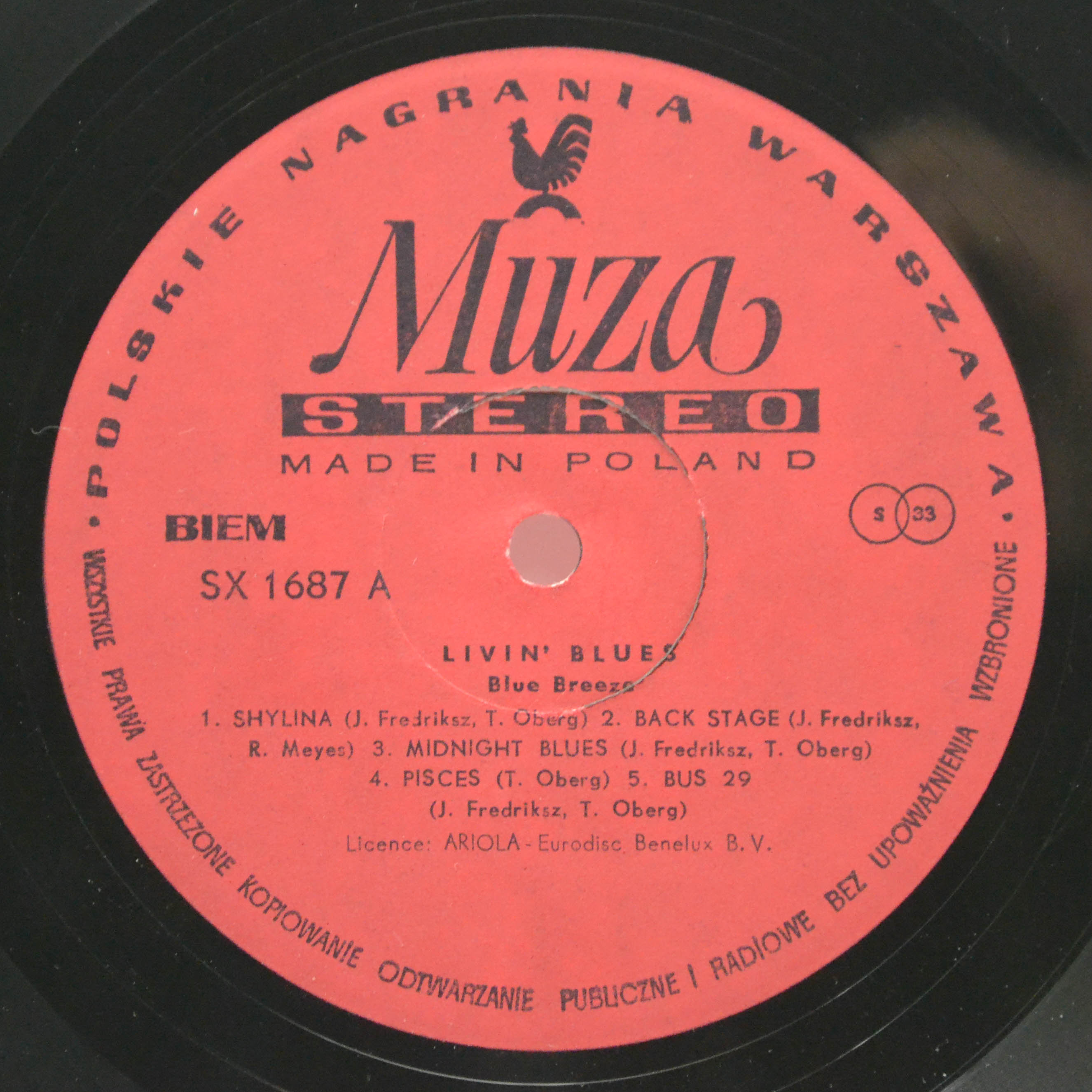 Livin' Blues — Blue Breeze, 1976