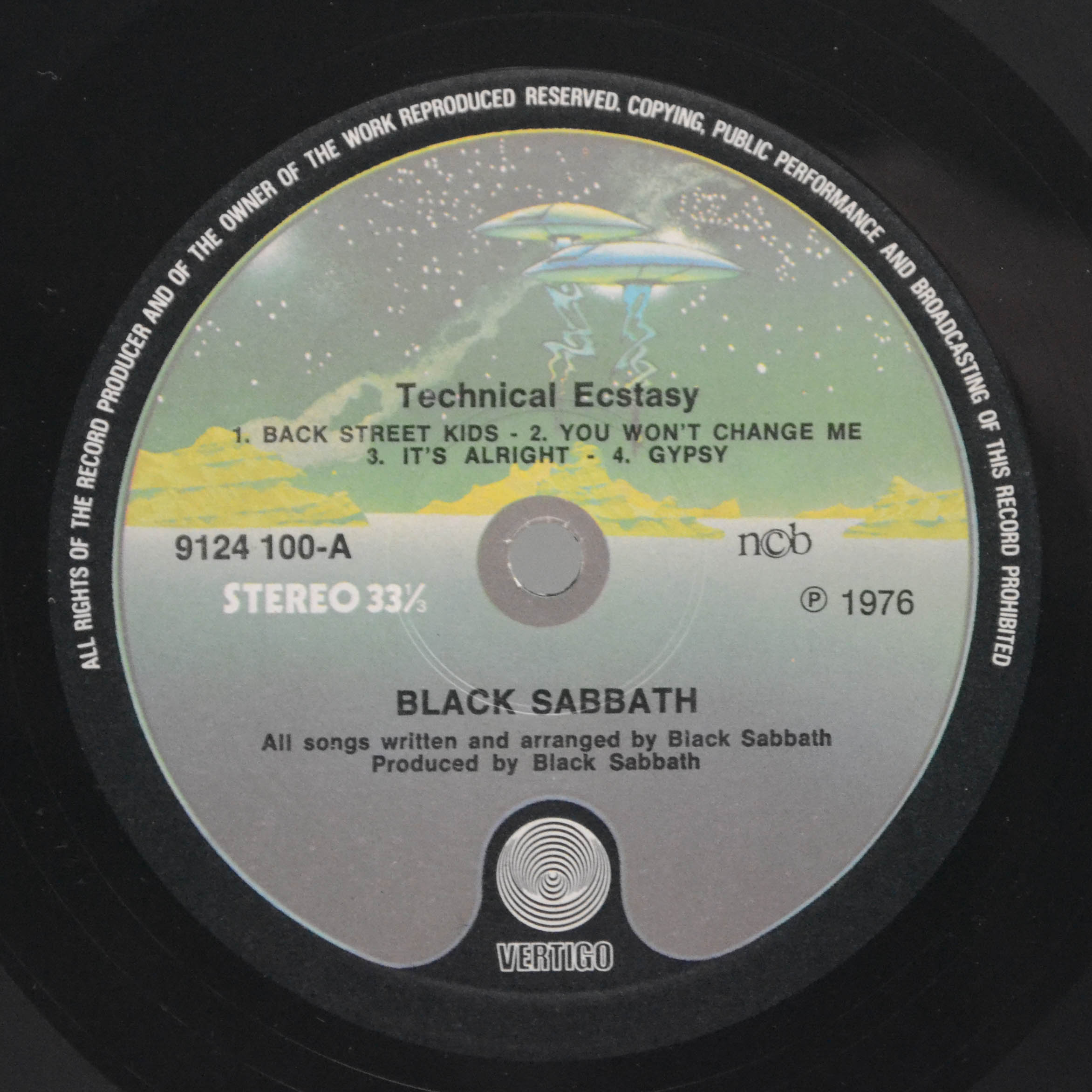 Виниловая пластинка Black Sabbath — Technical Ecstasy, 1976