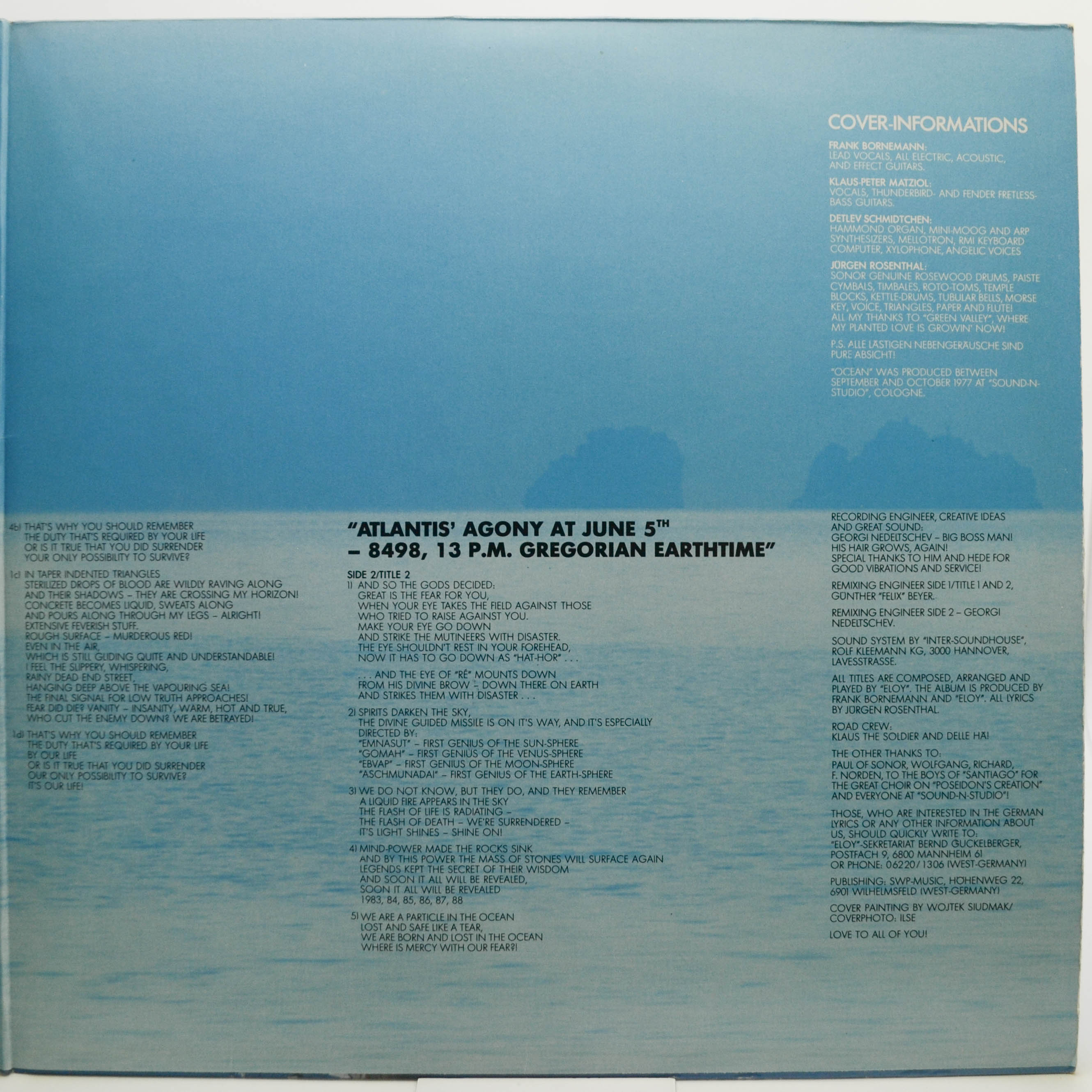 Eloy — Ocean, 1977
