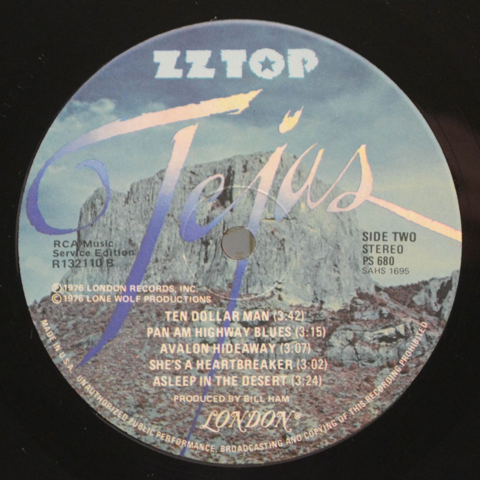 ZZ Top — Tejas (USA), 1976
