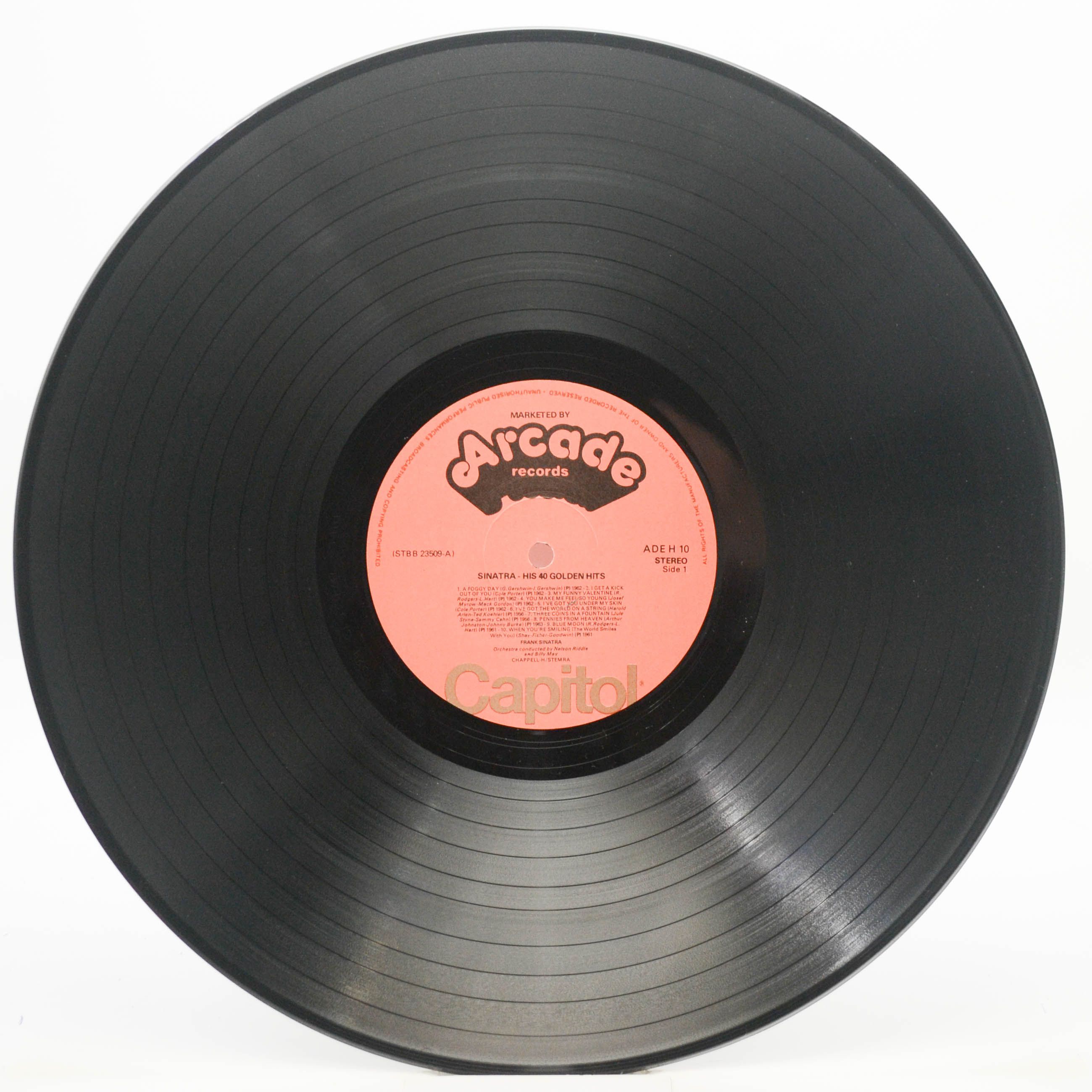Виниловая пластинка Frank Sinatra — 40 Golden Hits (2LP), 1975