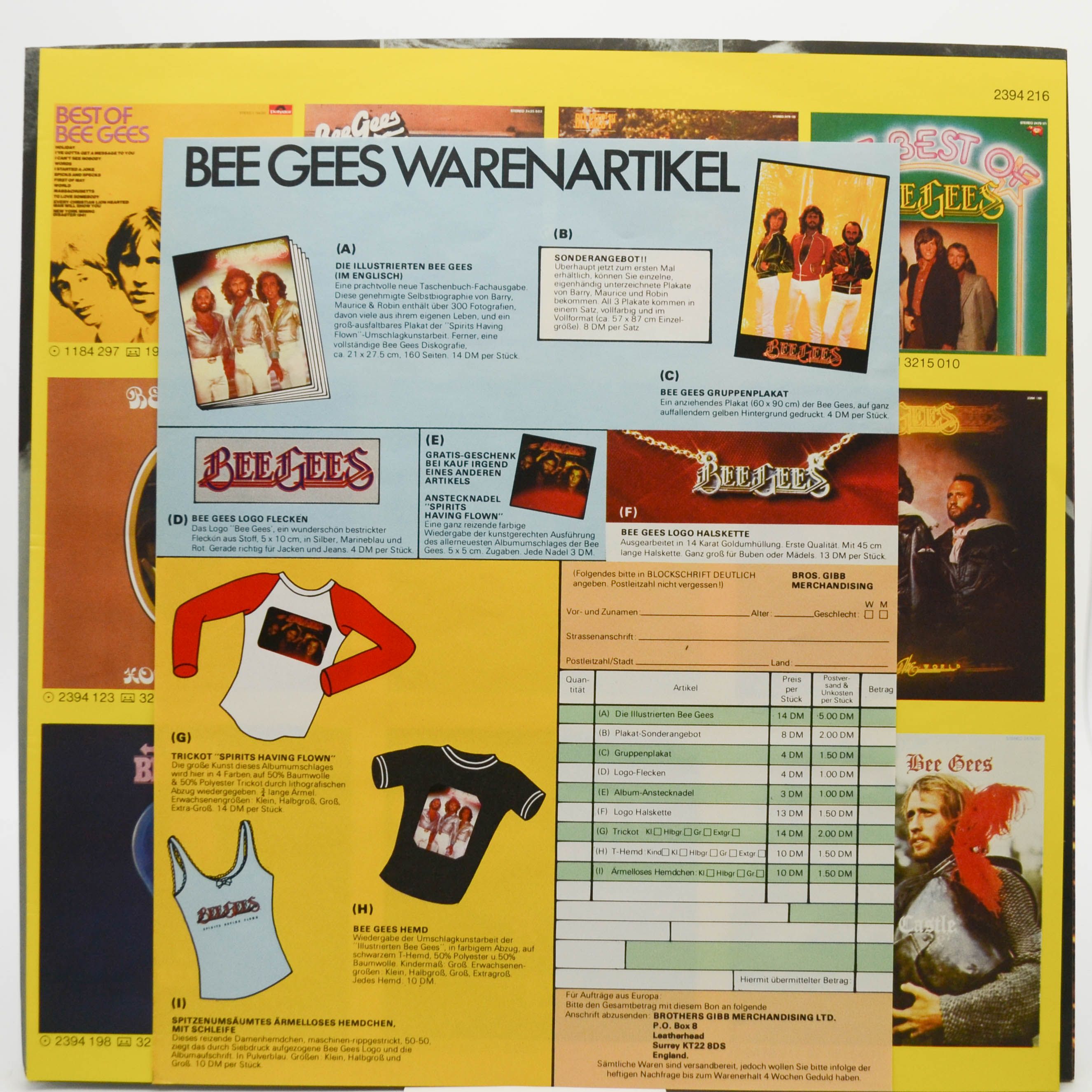 Bee Gees — Spirits Having Flown, 1979