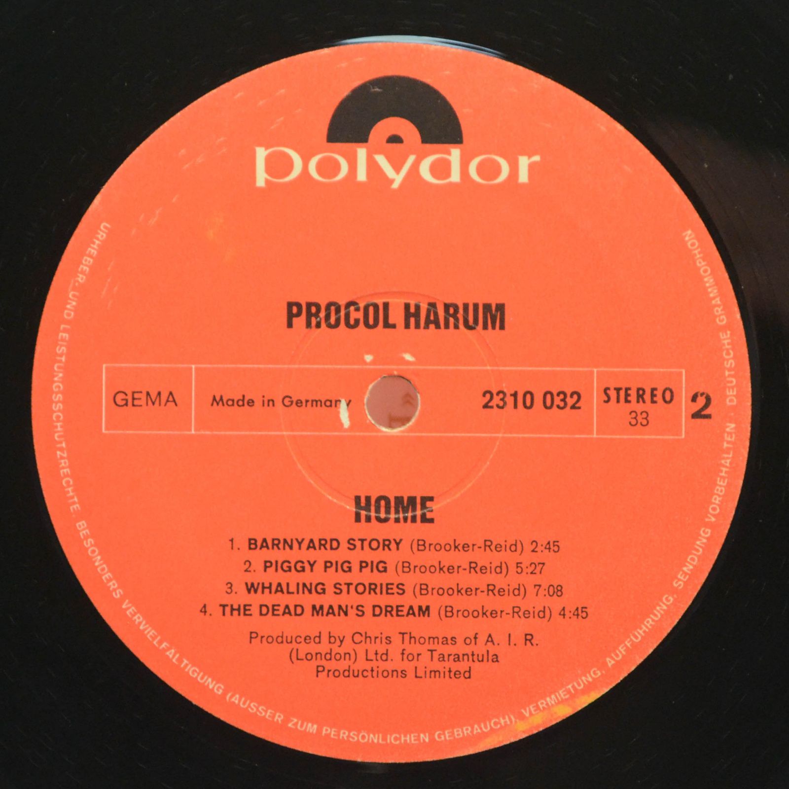 Procol Harum — Home, 1970