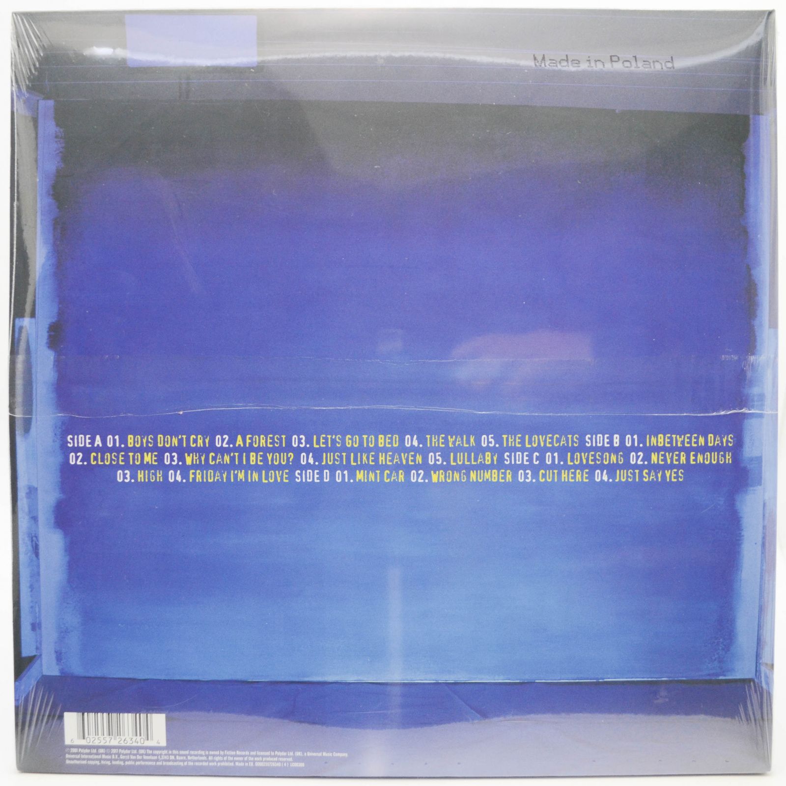 Cure — Acoustic Hits (2LP), 2001