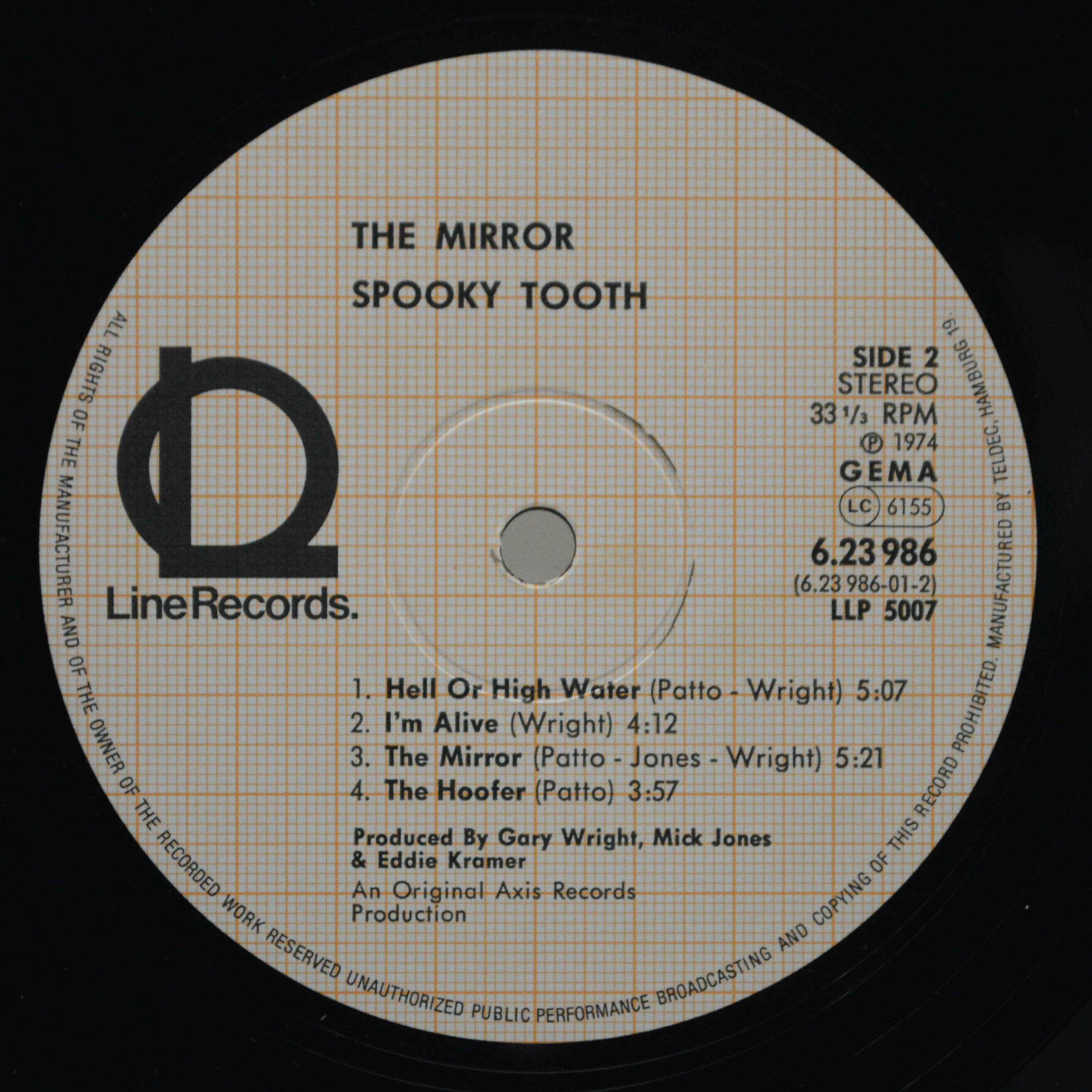 Spooky Tooth — The Mirror, 1974