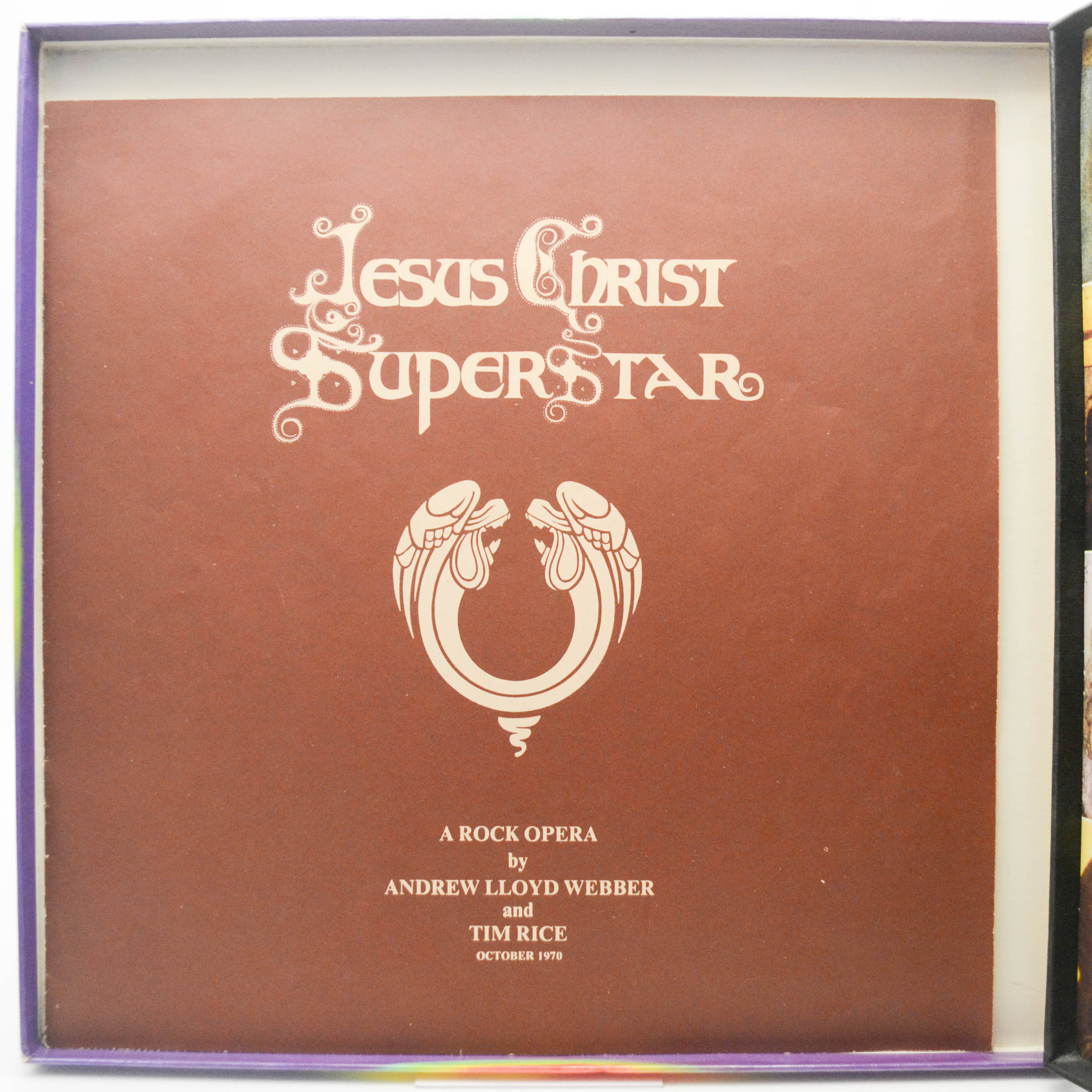 Various — Jesus Christ Superstar (2LP, Box-set, booklet), 1970