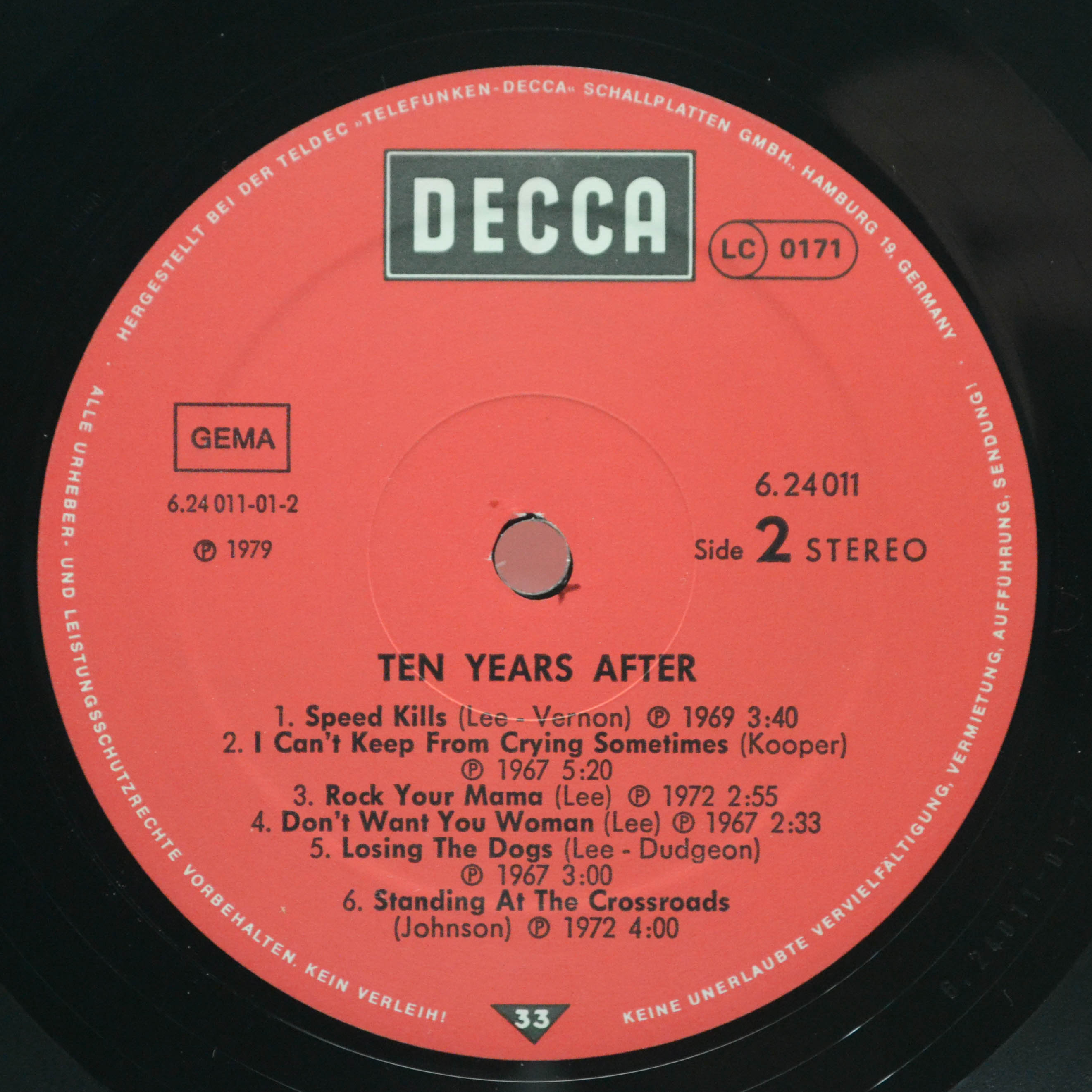 Ten Years After — Ten Years After, 1979