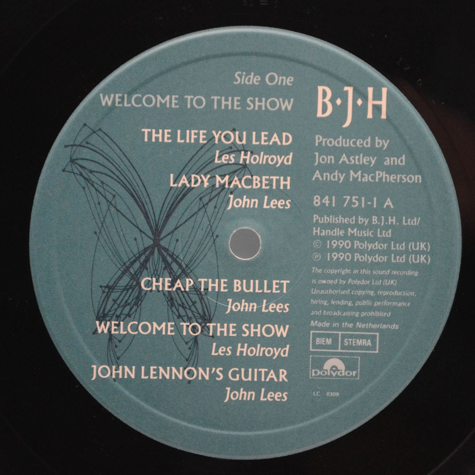 B·J·H — Welcome To The Show, 1990