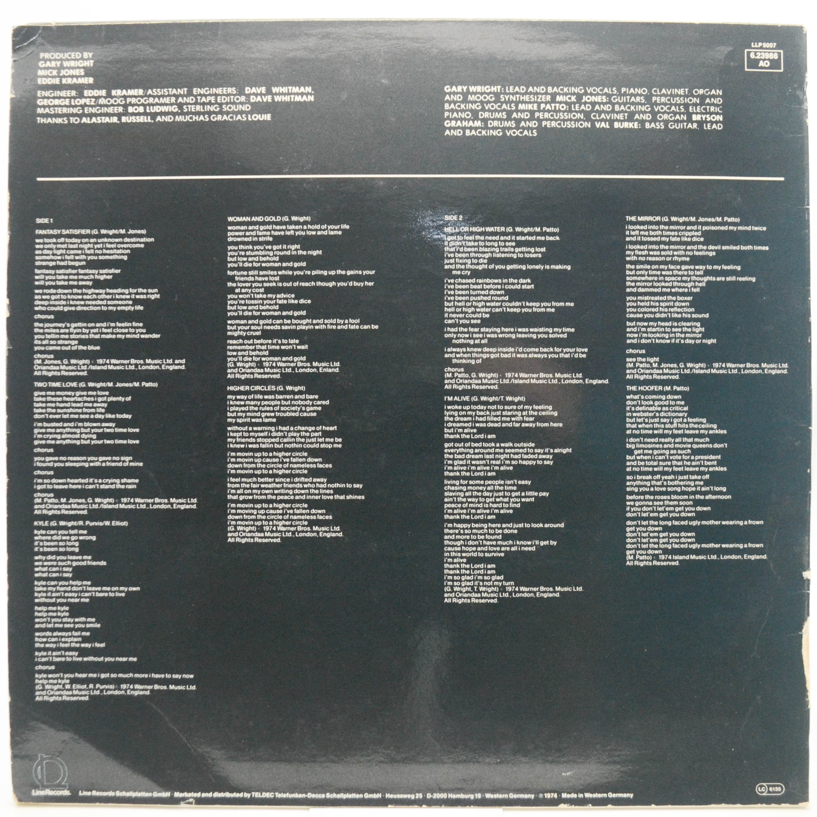 Spooky Tooth — The Mirror, 1974