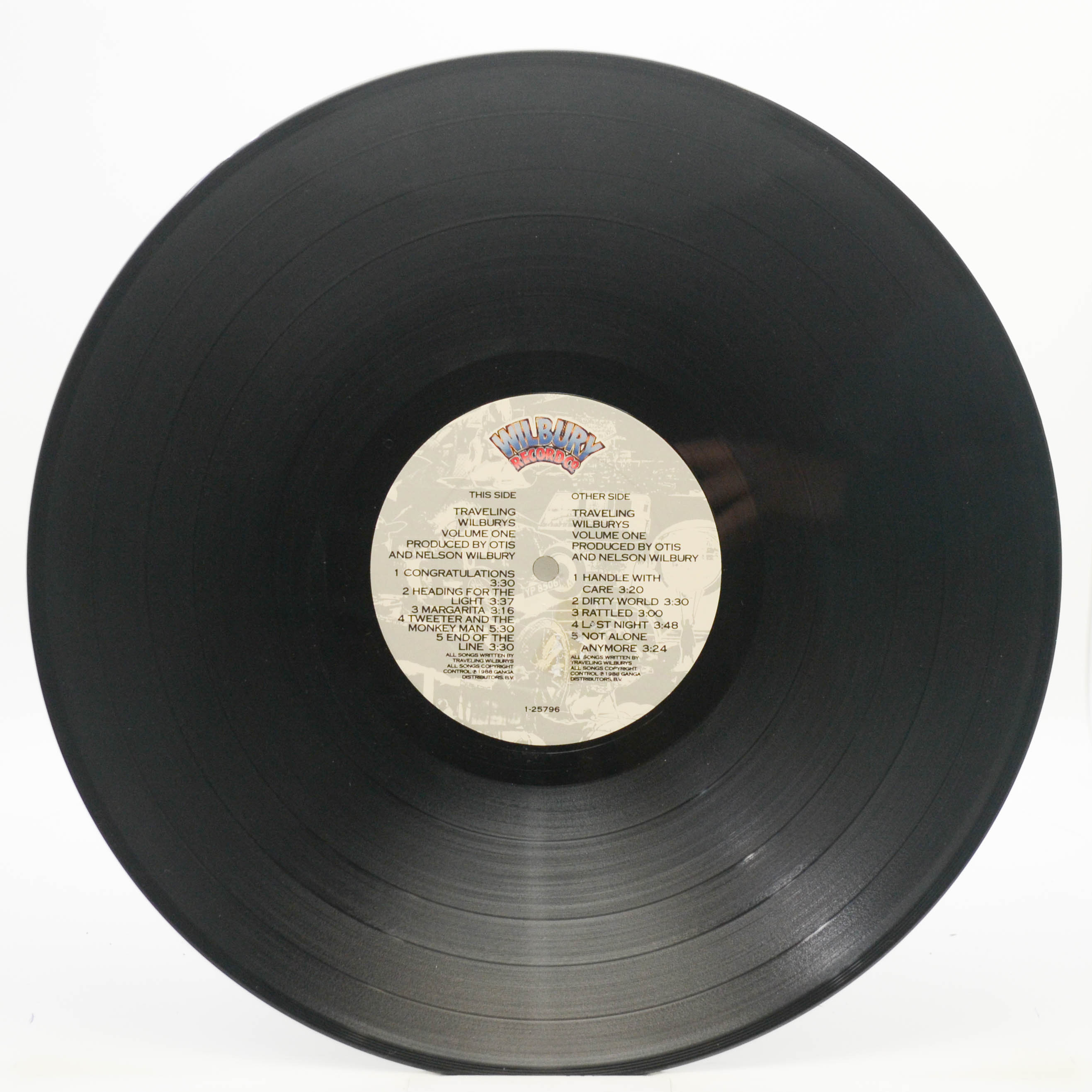 Traveling Wilburys — Volume One (1-st, USA), 1988