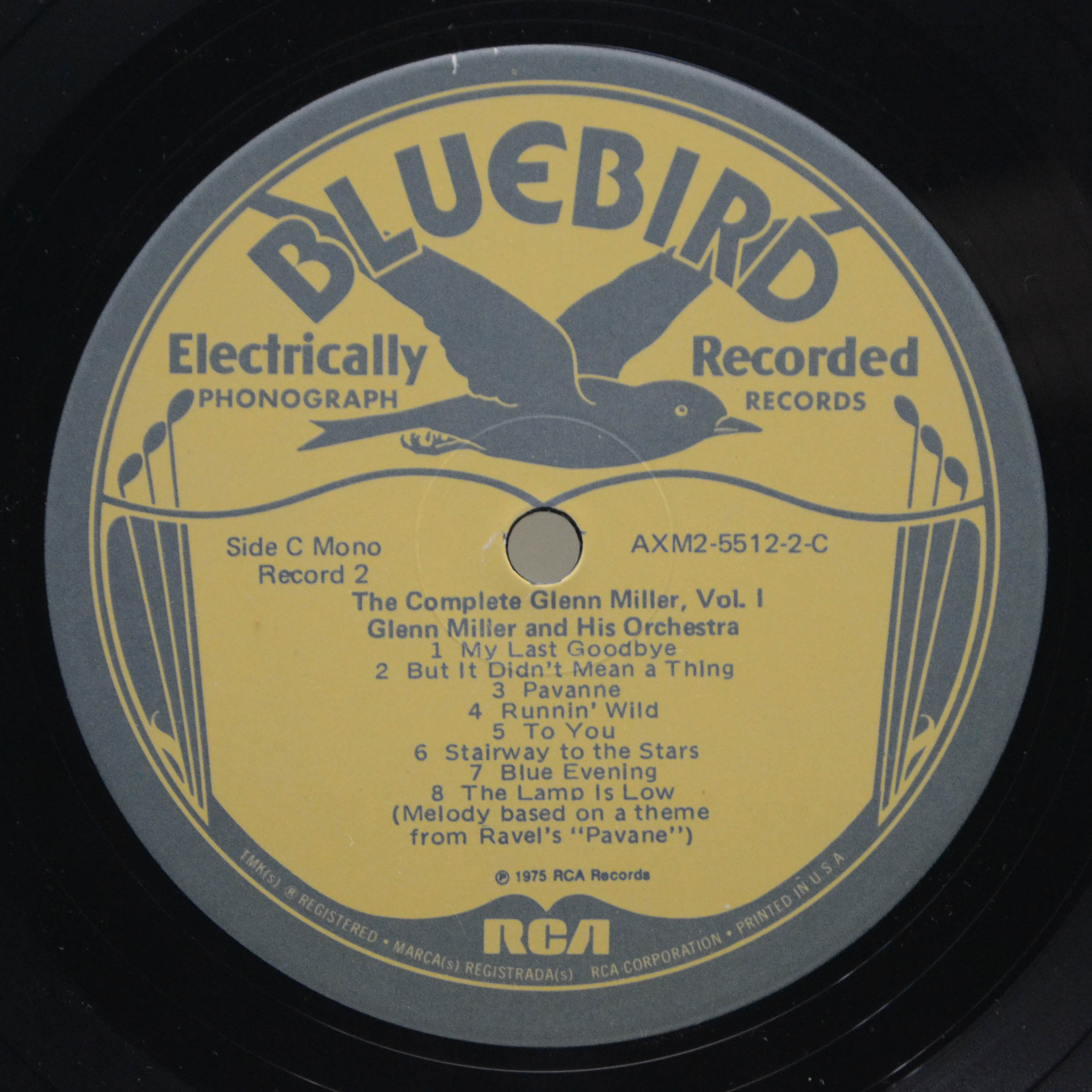 Glenn Miller — The Complete Glenn Miller Vol. 1 1938-1939 (2LP, USA), 1975