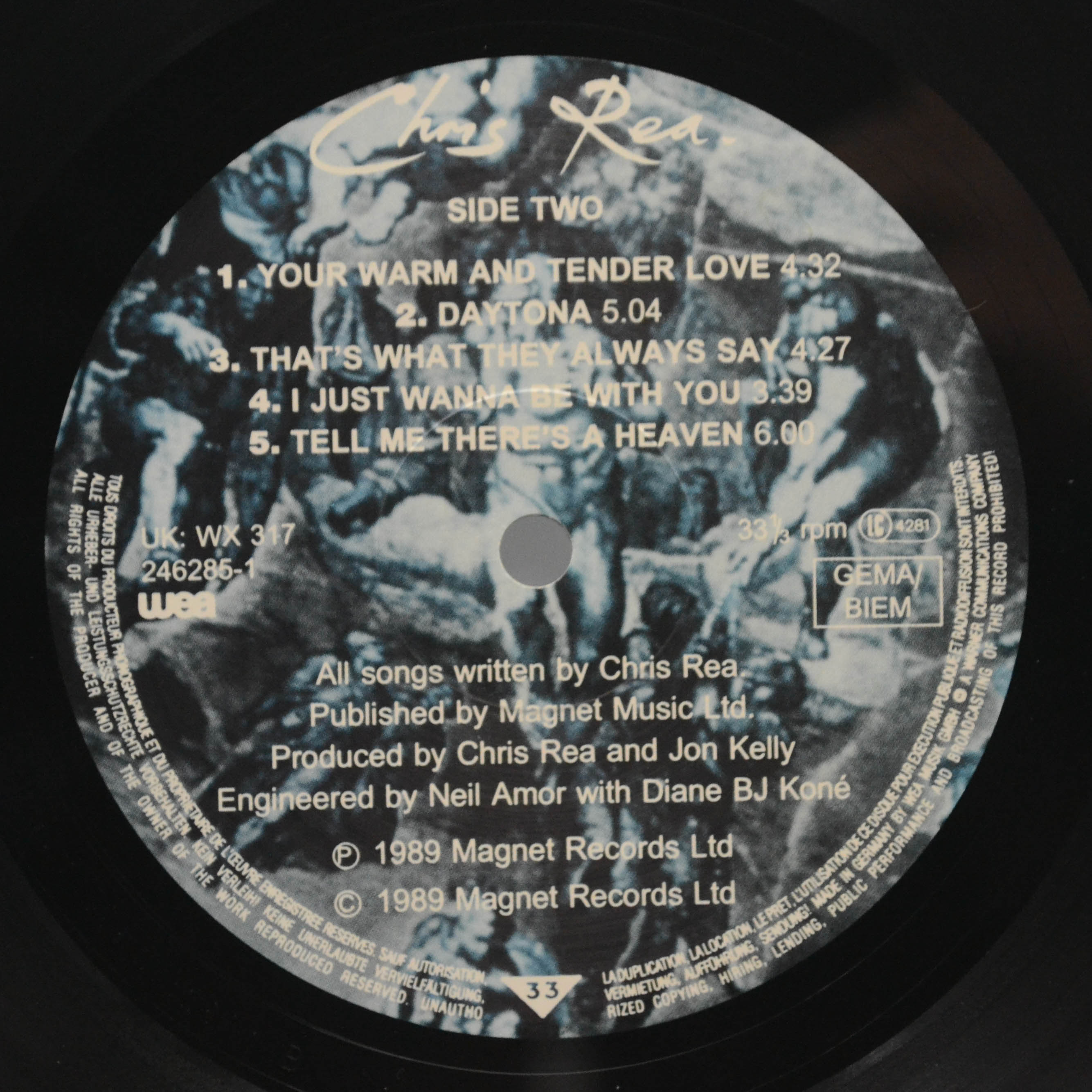 Chris Rea — The Road To Hell, 1989