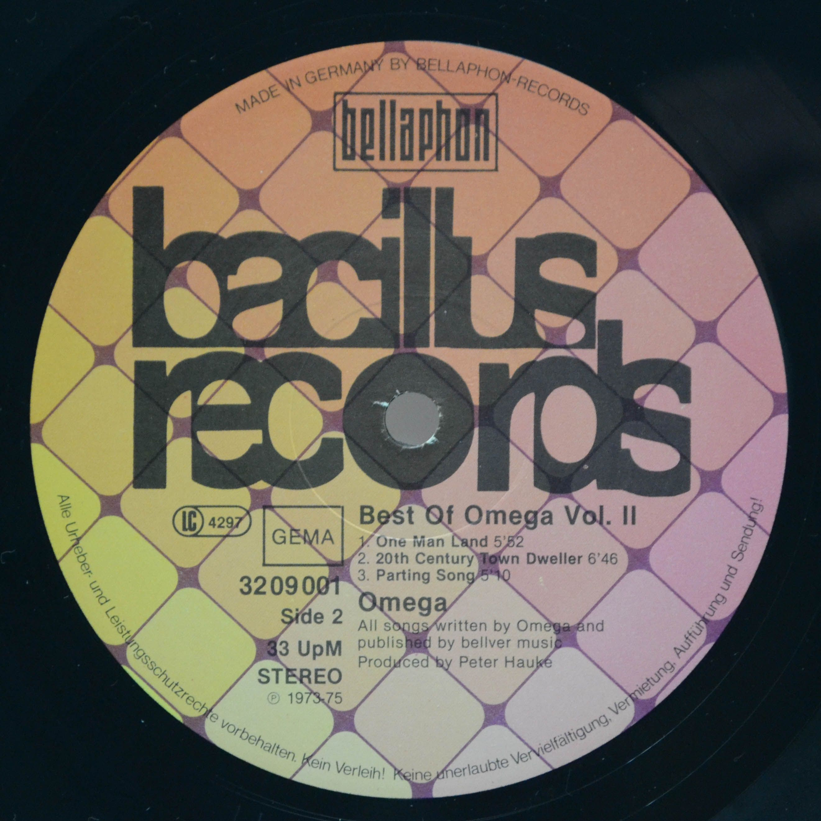 Omega — Best Of Omega Vol. II (2LP), 1981