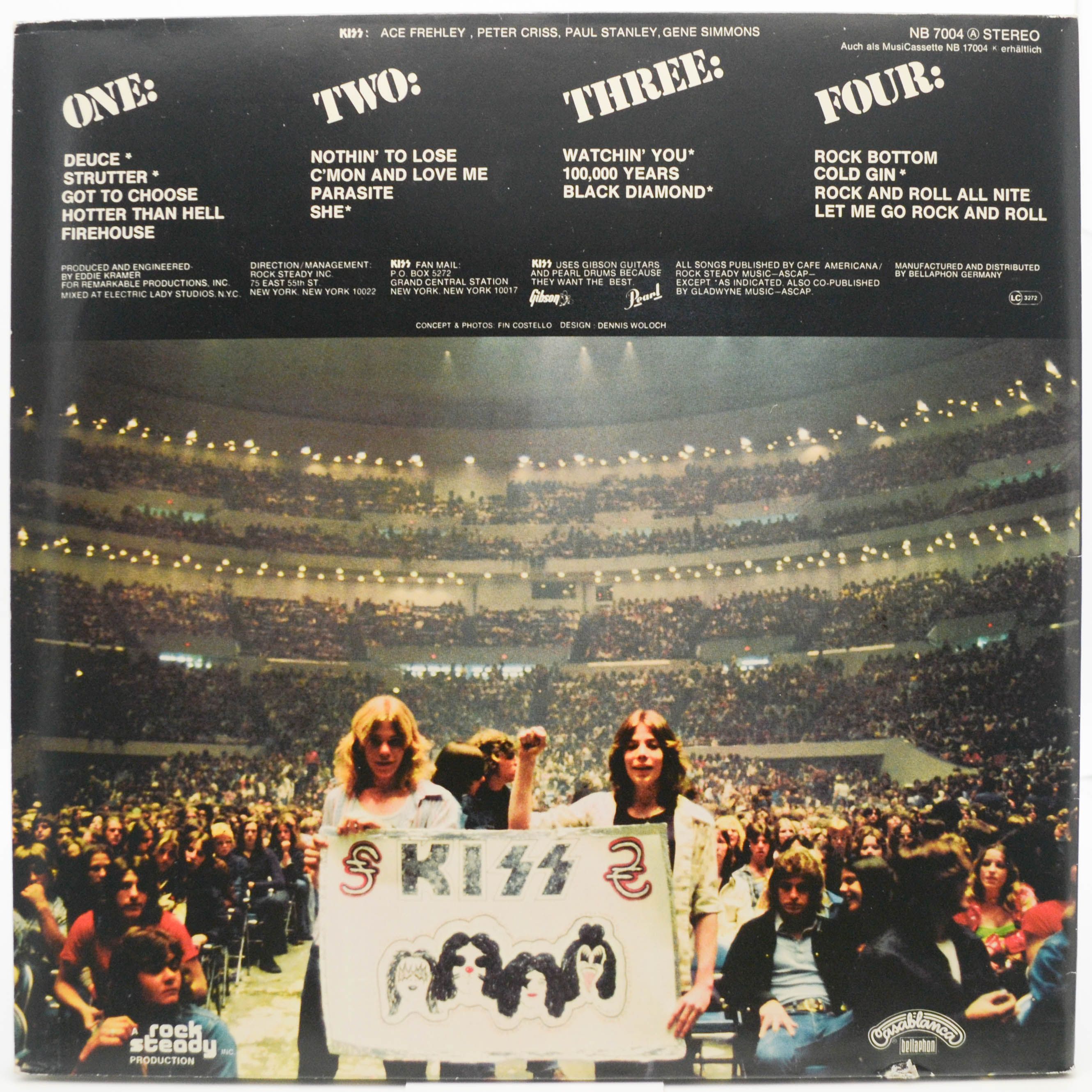 Kiss — Alive! (2LP), 1975