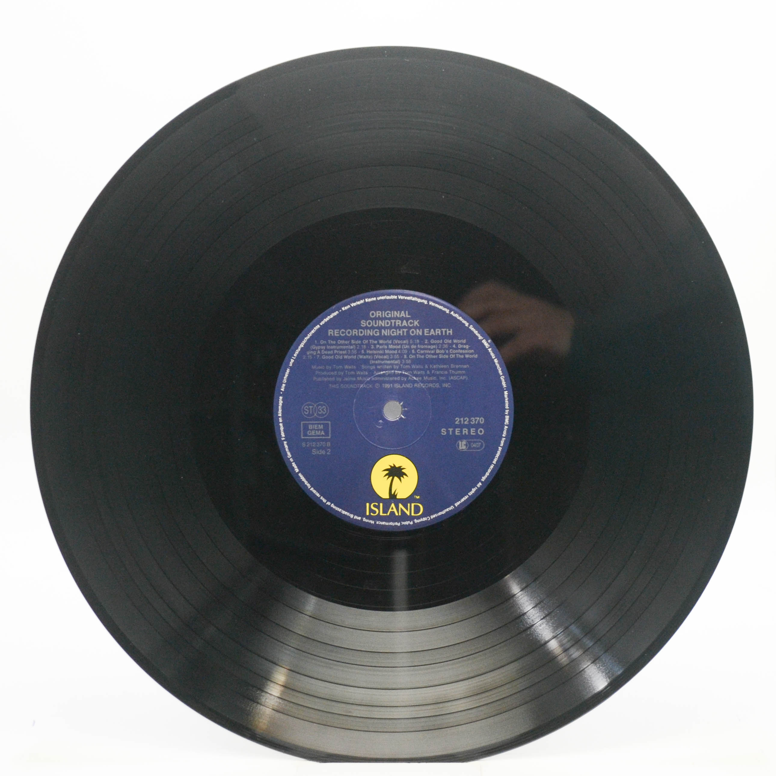 Виниловая пластинка Tom Waits — Night On Earth (Original Soundtrack Recording), 1991