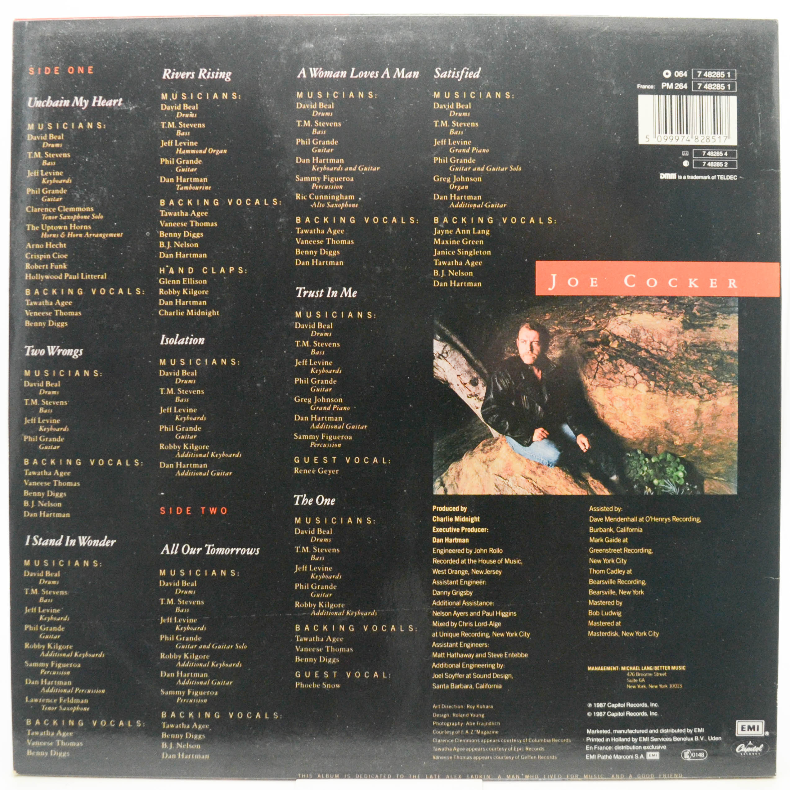 Joe Cocker — Unchain My Heart, 1987