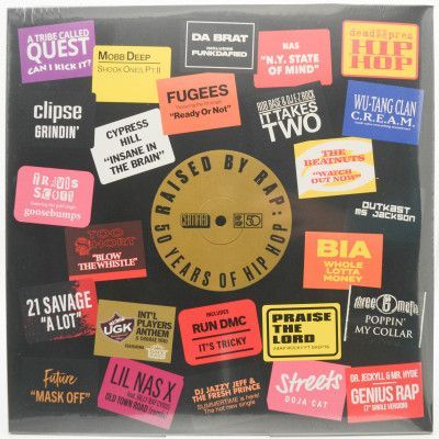 Raised By Rap: 50 Years Of Hip Hop (2LP), 2023