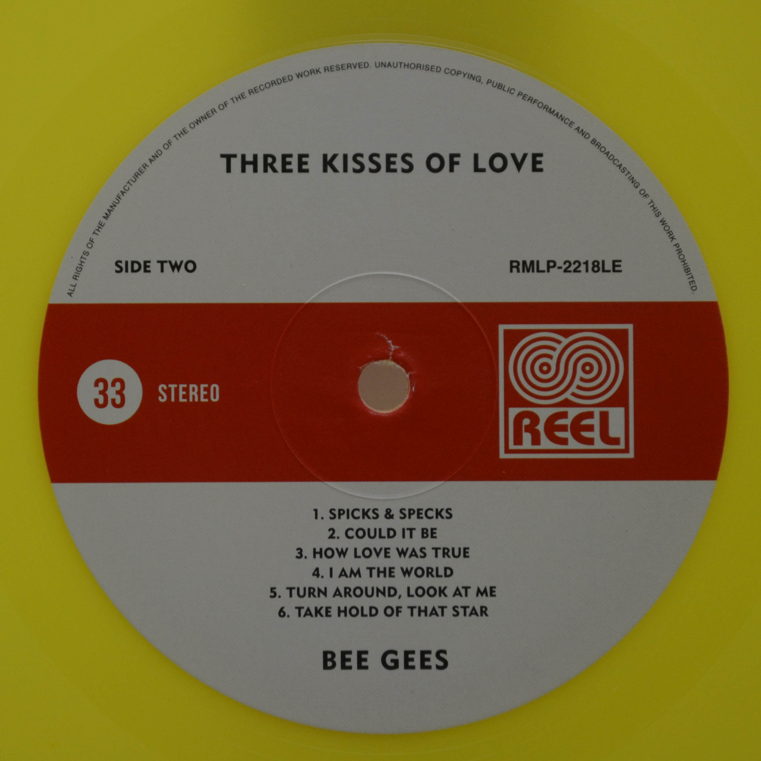 Виниловая пластинка Bee Gees — Three Kisses Of Love, 2021