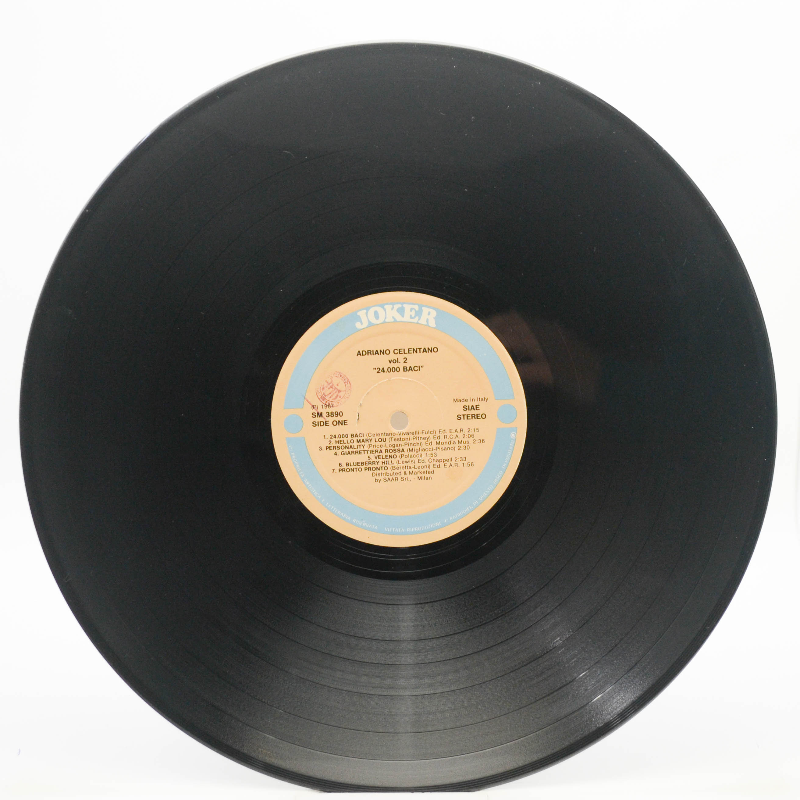 Adriano Celentano — Adriano Celentano (2LP, Italy), 1981