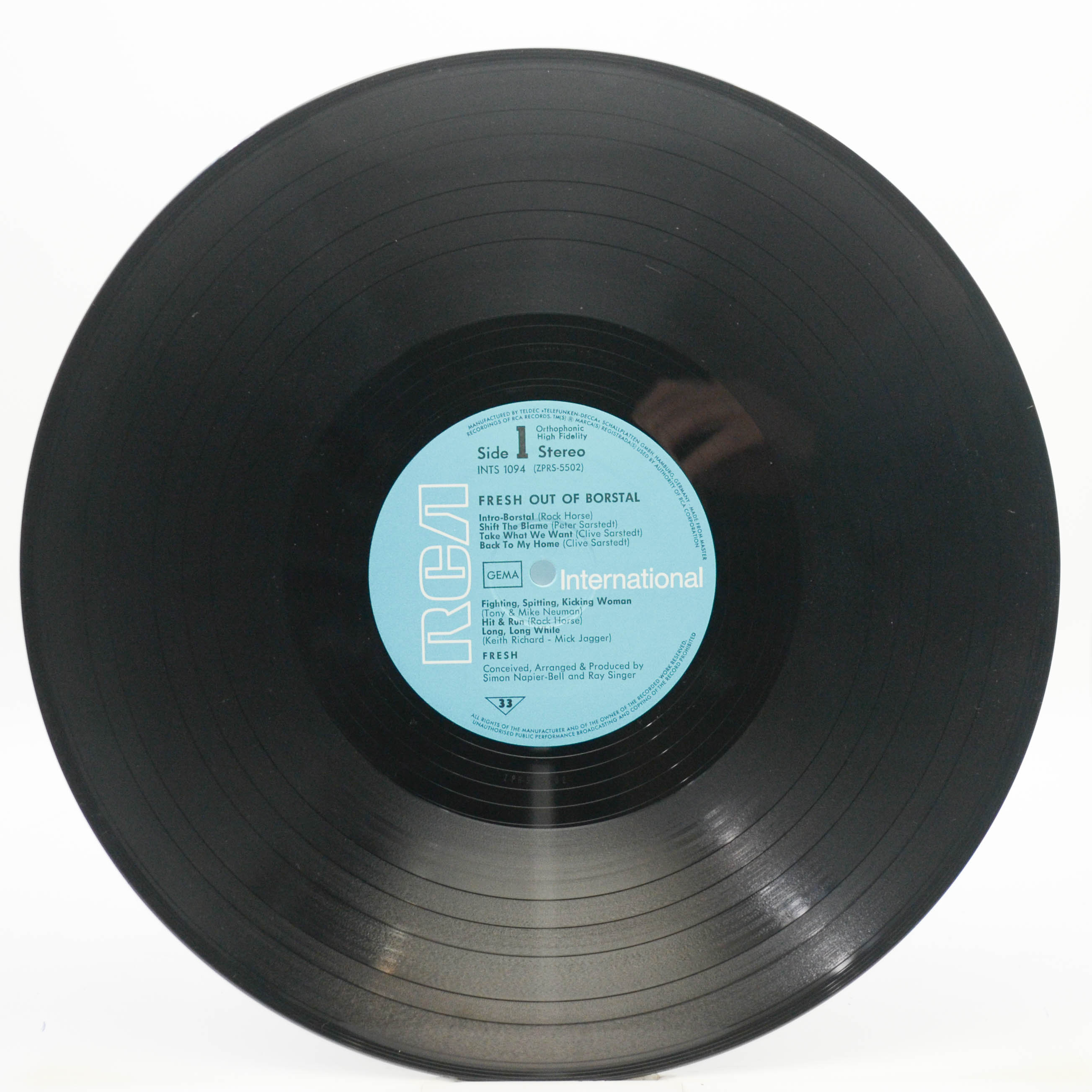 Виниловая пластинка Fresh — Fresh Out Of Borstal, 1972