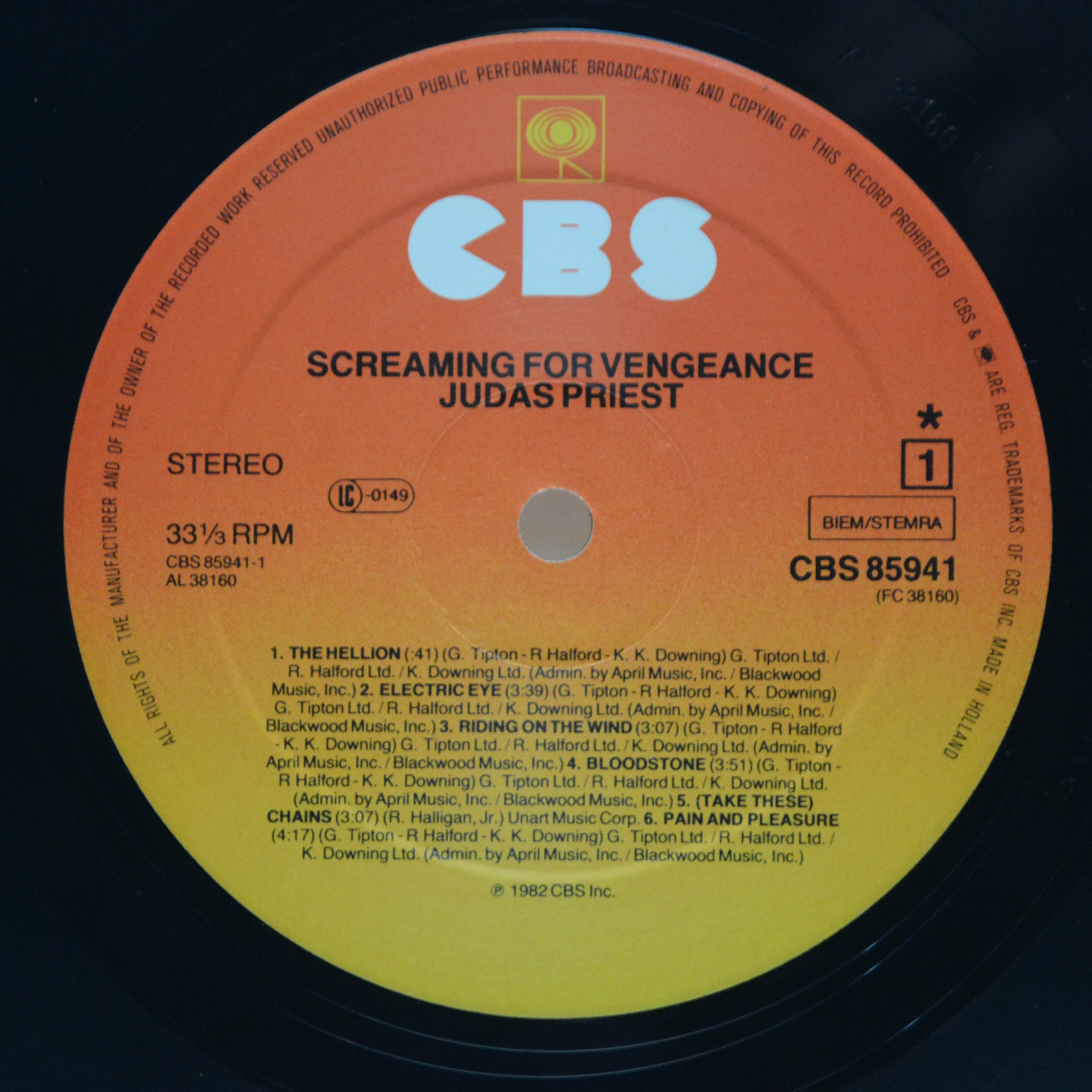 Judas Priest — Screaming For Vengeance, 1982