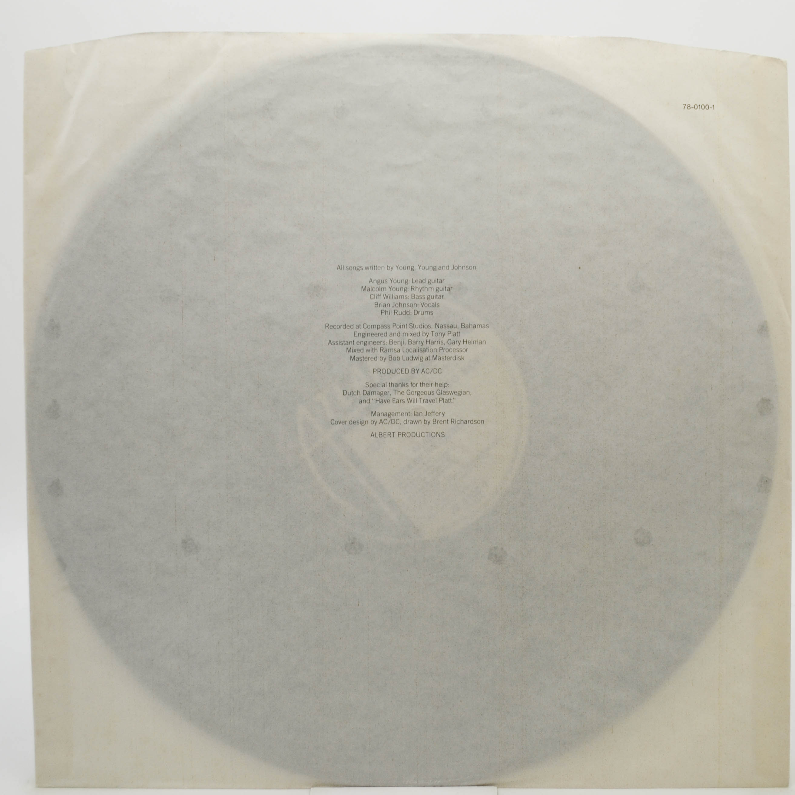 AC/DC — Flick Of The Switch, 1983