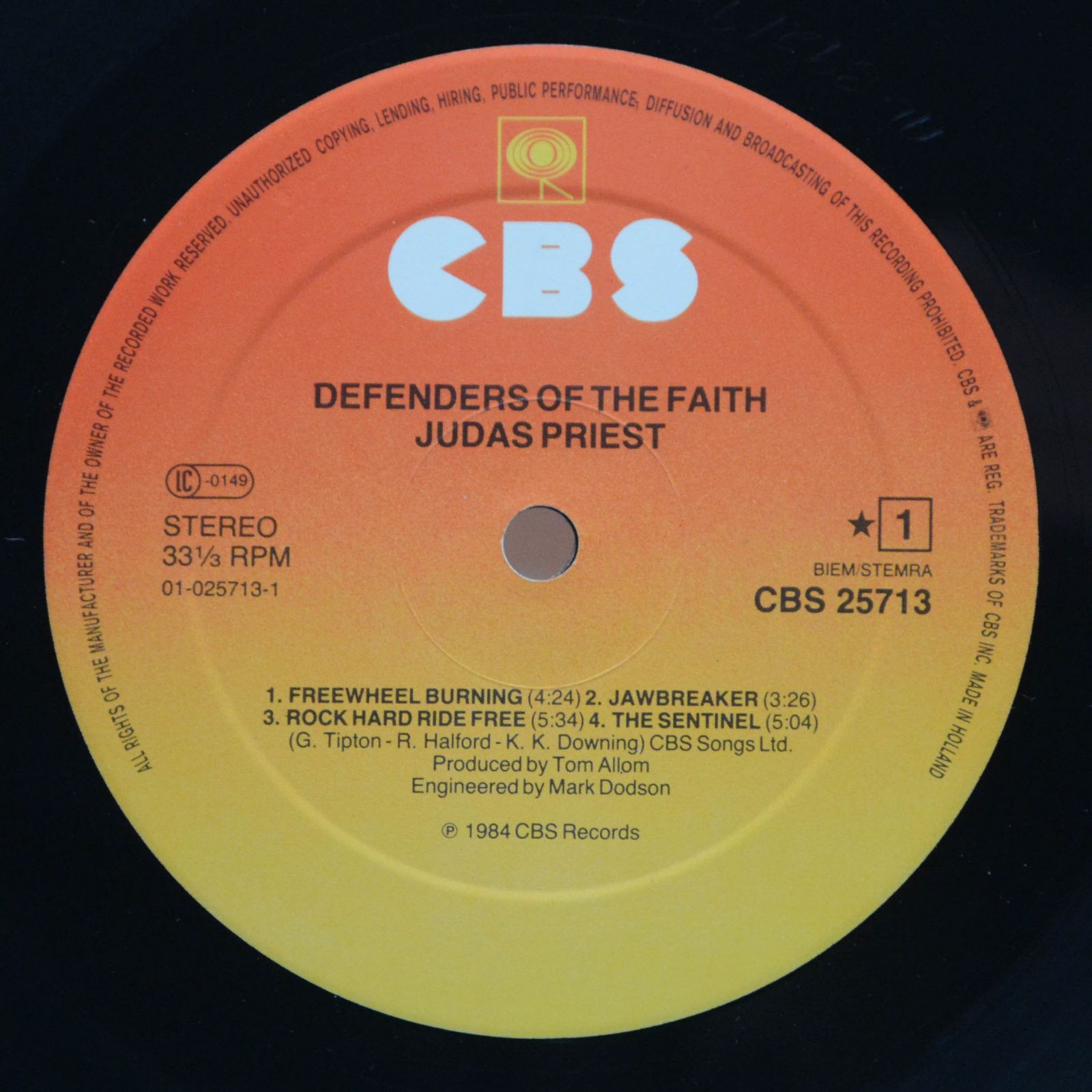 Judas Priest — Defenders Of The Faith, 1984