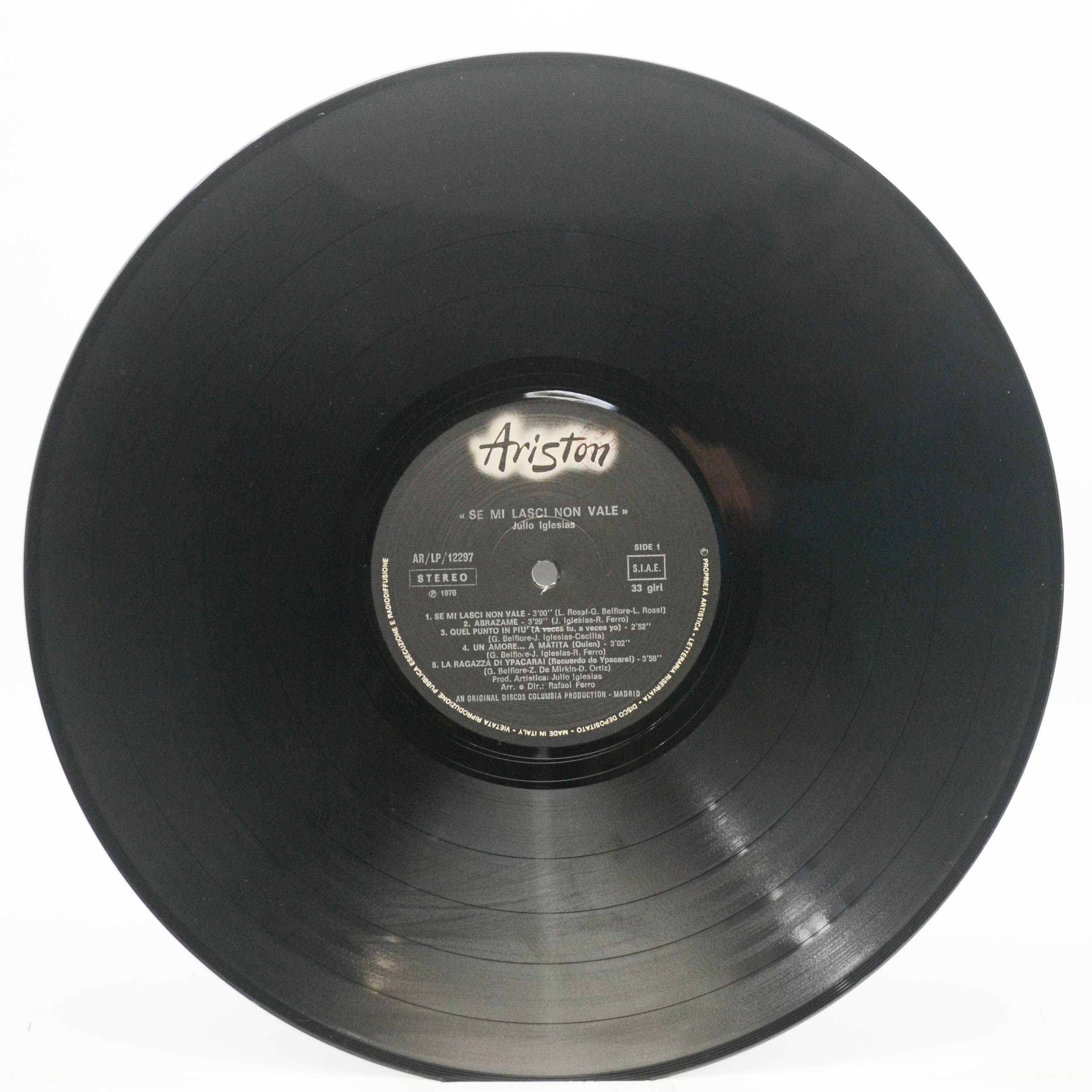 Julio Iglesias — Se Mi Lasci Non Vale, 1976