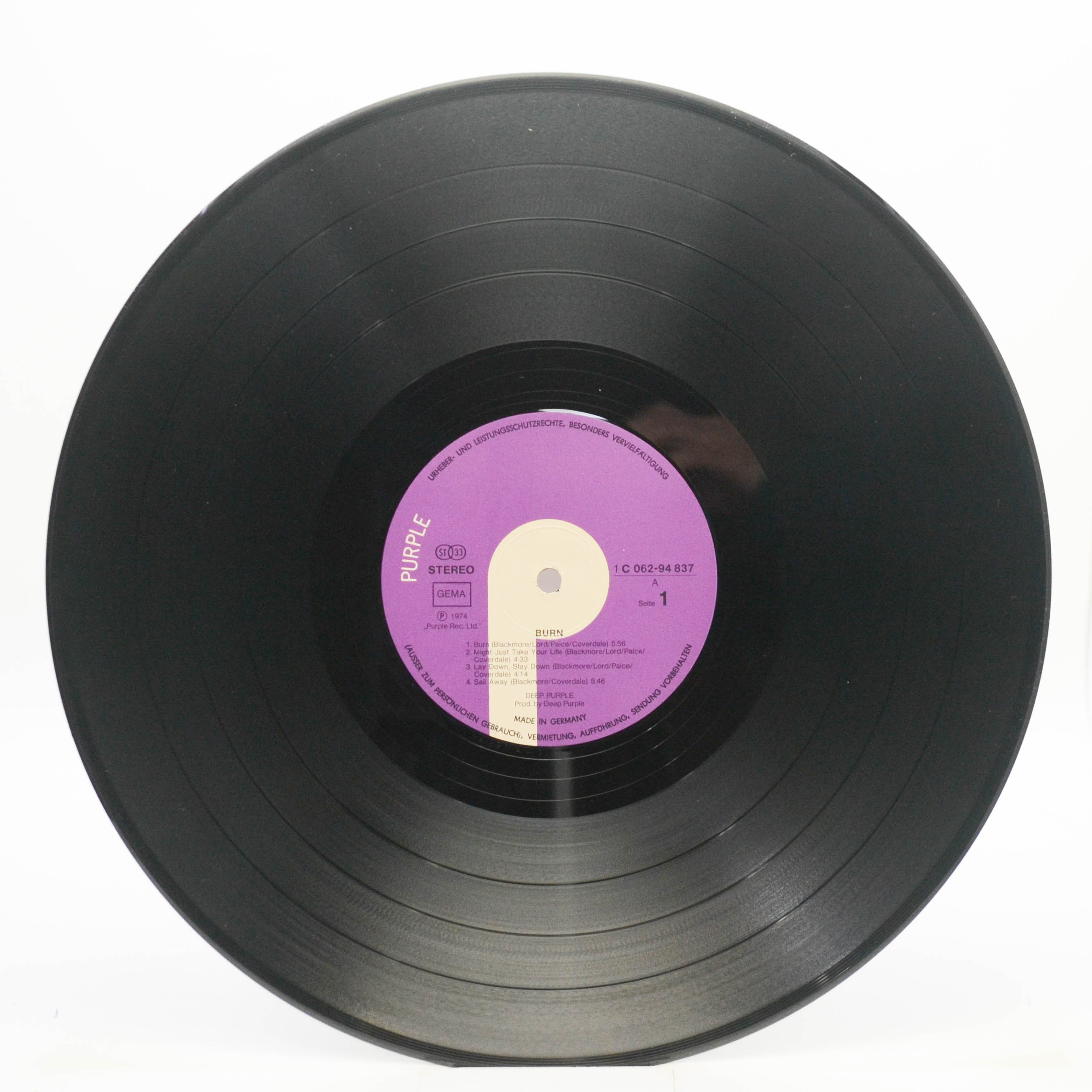 Deep Purple — Burn, 1974