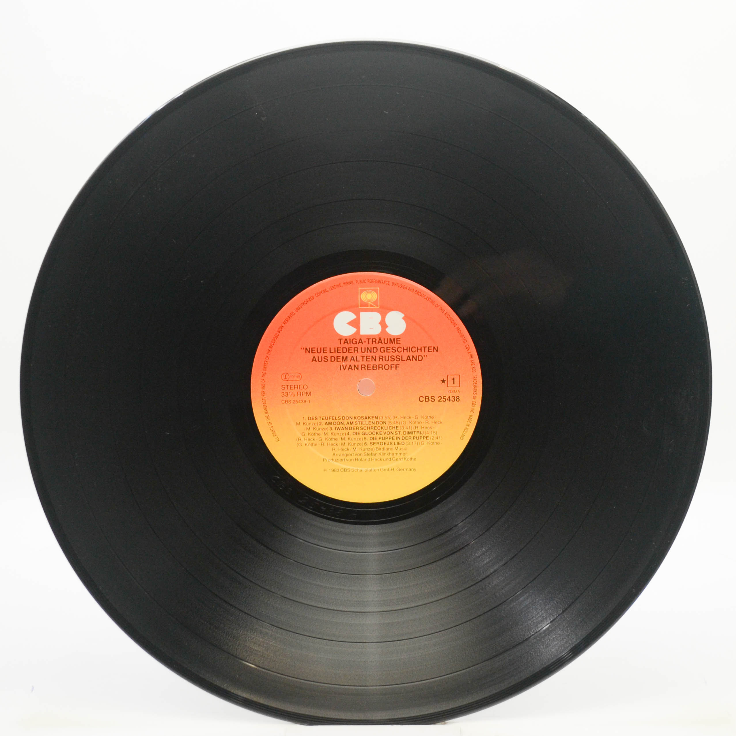 Ivan Rebroff — Taiga-Träume (Neue Lieder Und Geschichten Aus Dem Alten Rußland), 1983