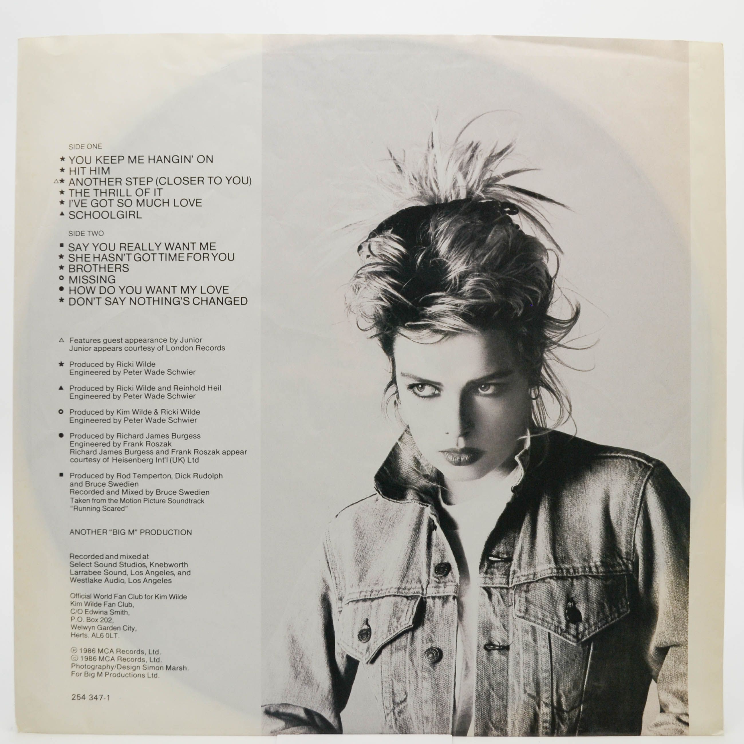 Kim Wilde — Another Step, 1986