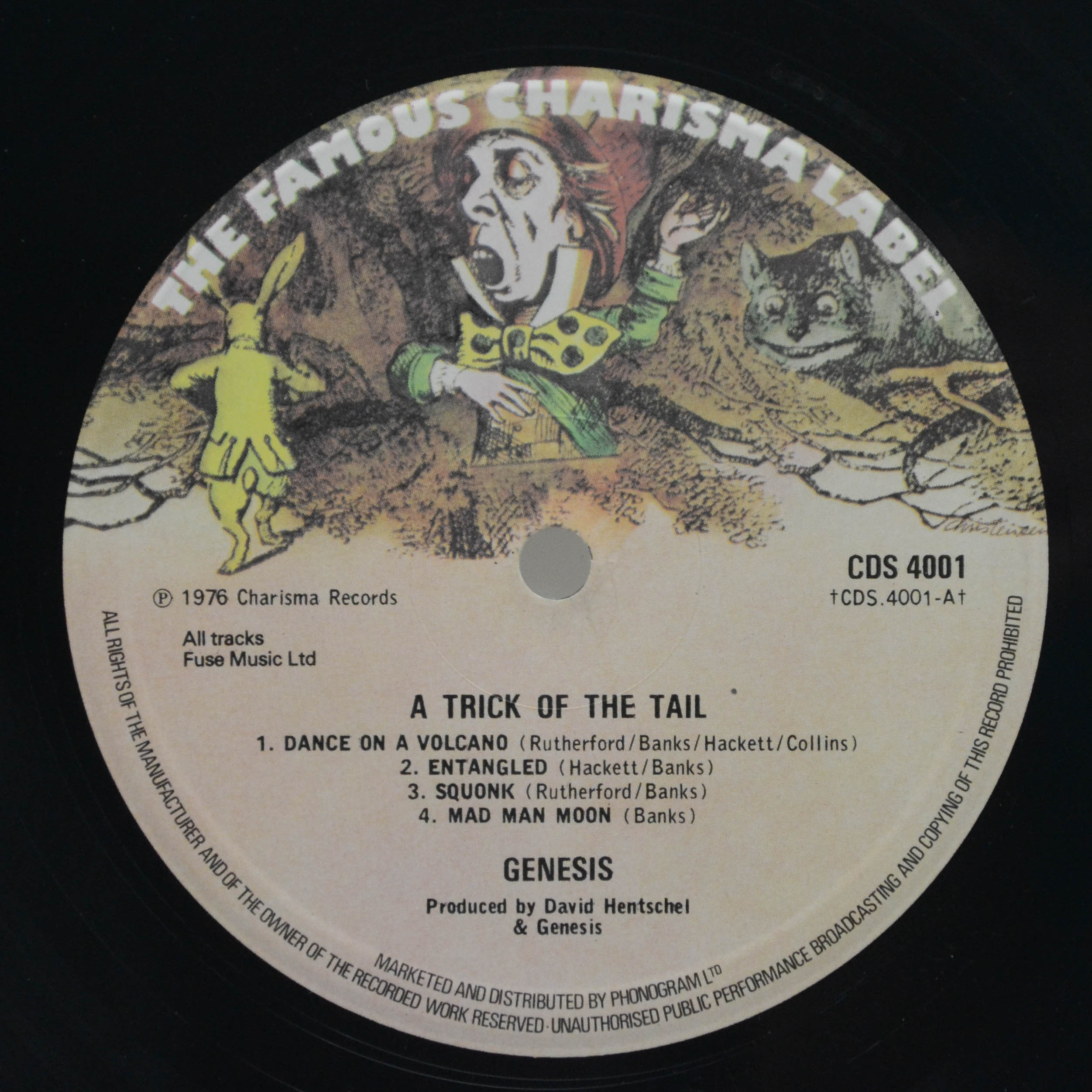 Виниловая пластинка Genesis — A Trick Of The Tail (UK), 1976